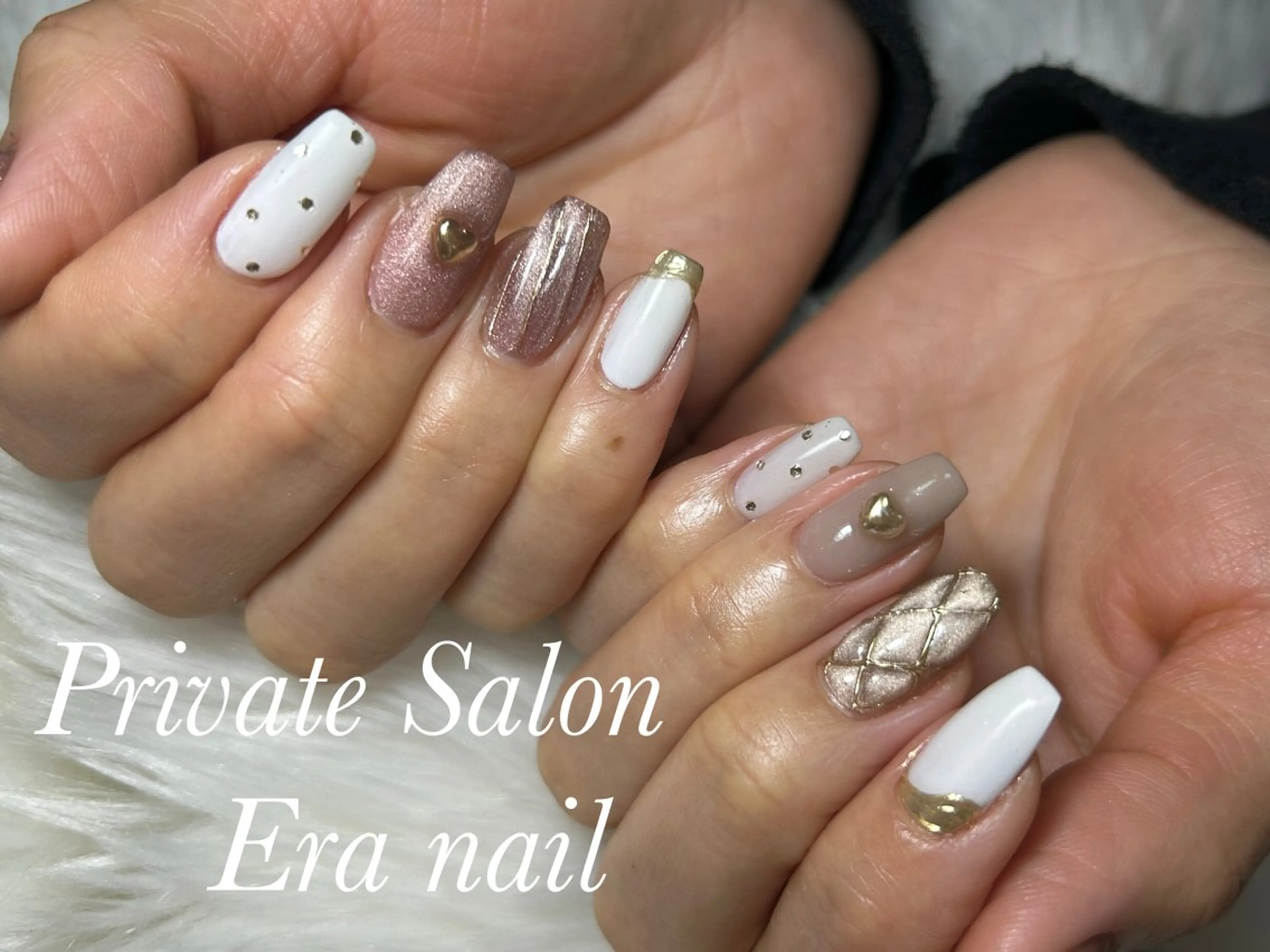 ネイル ミラーネイル ハンドネイル Era nailのネイルデザイン