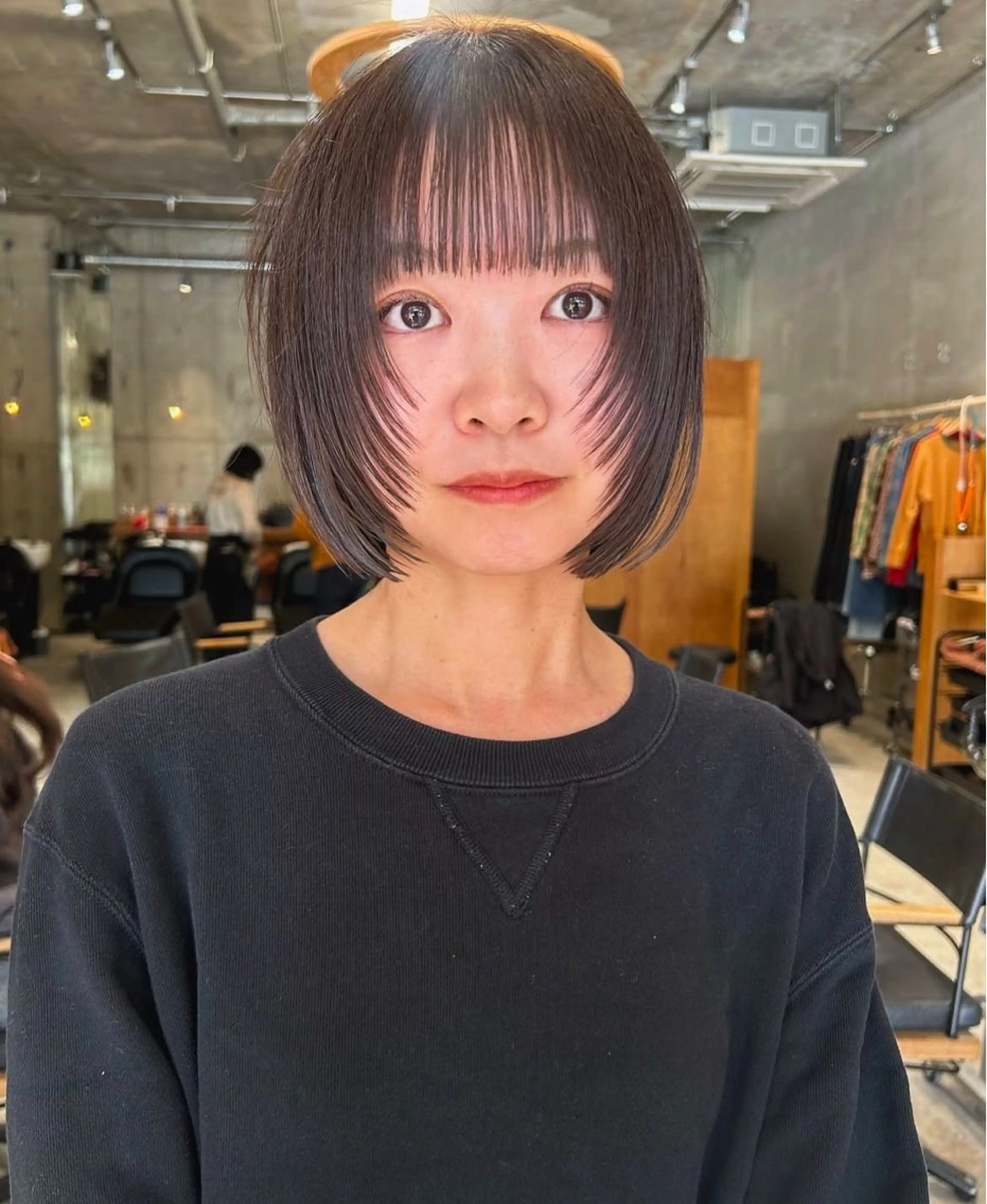 ミディアム 柔らかいオリーブ🍃 カラーNatsumiのヘアスタイル