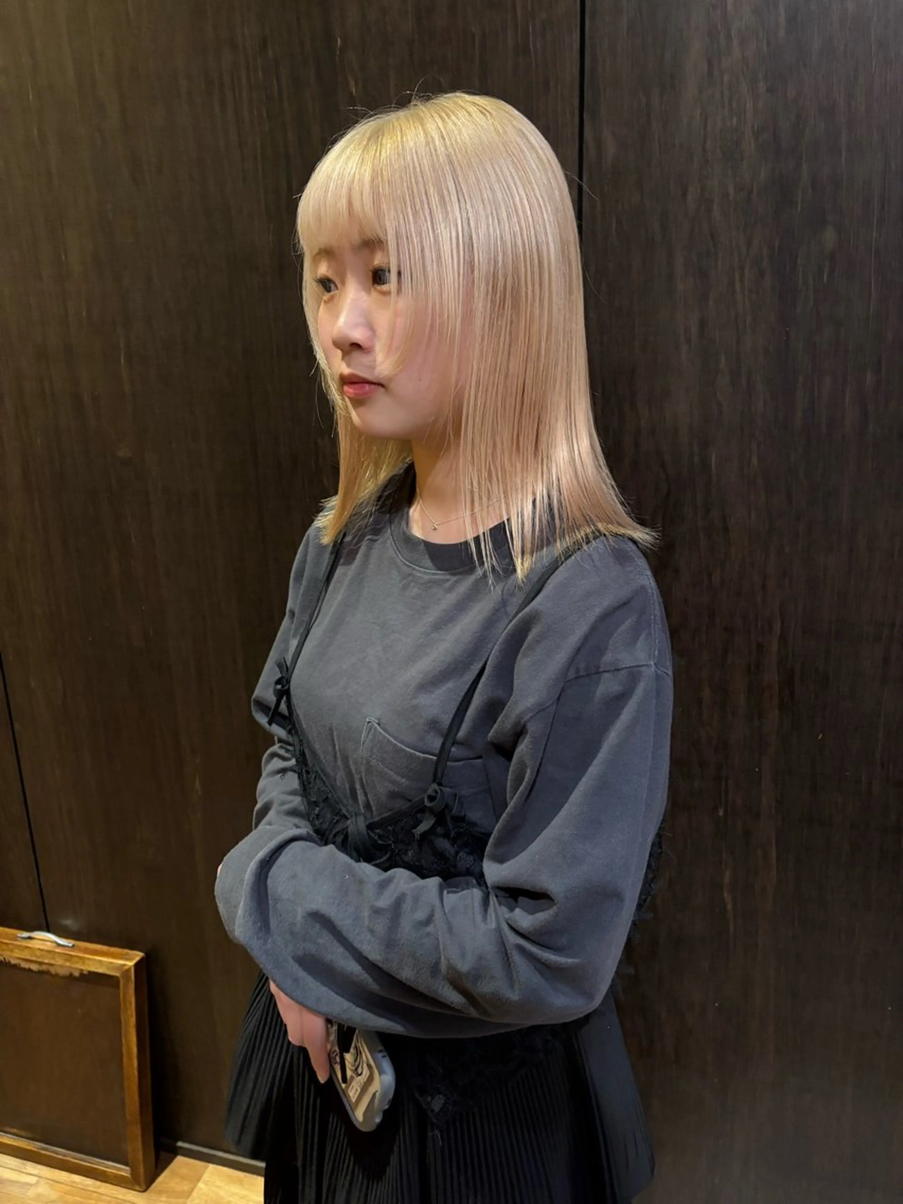 ミディアム 柏葉 南斗のヘアスタイル