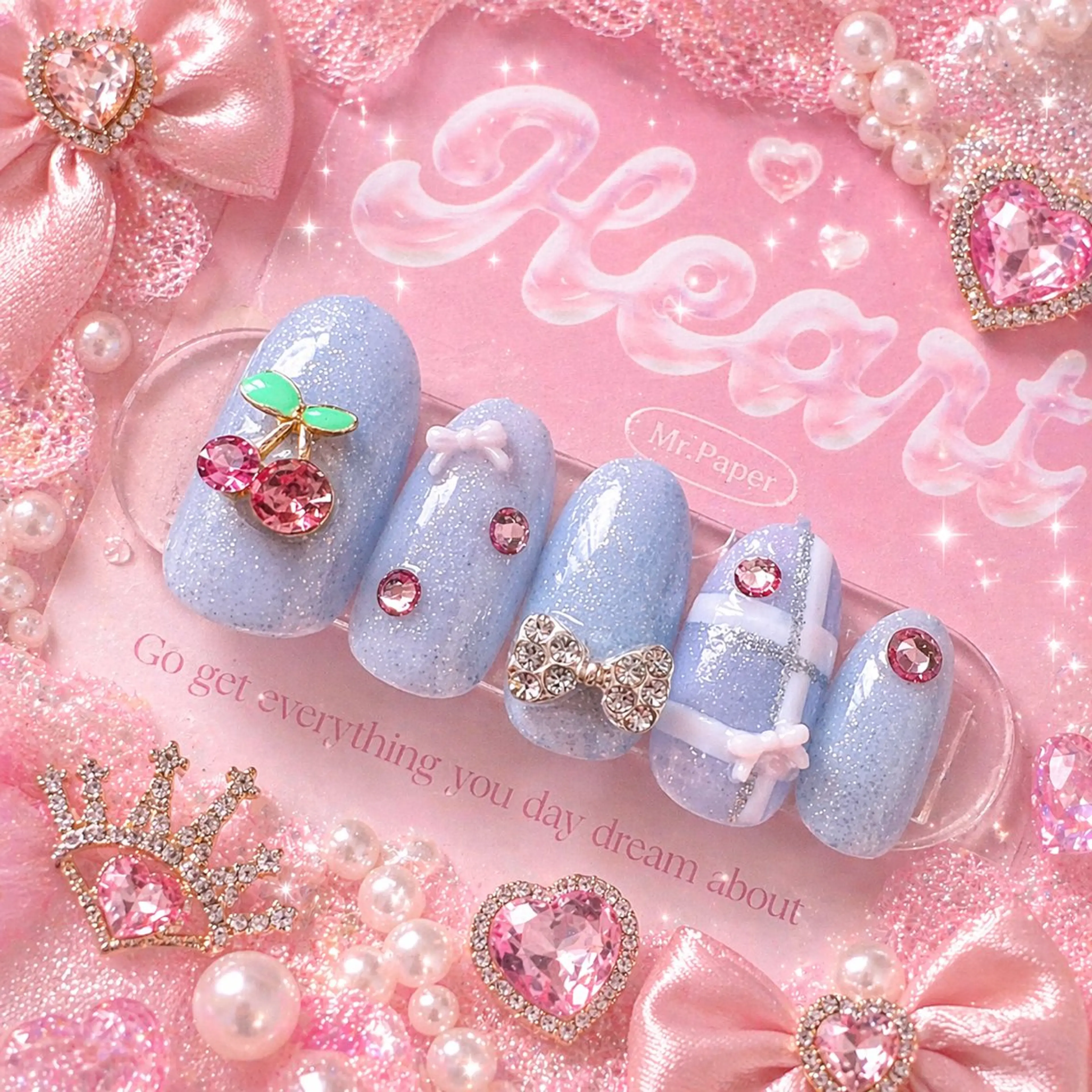 ネイル ハンドネイル MignonReve ♡EIMI🌈のネイルデザイン