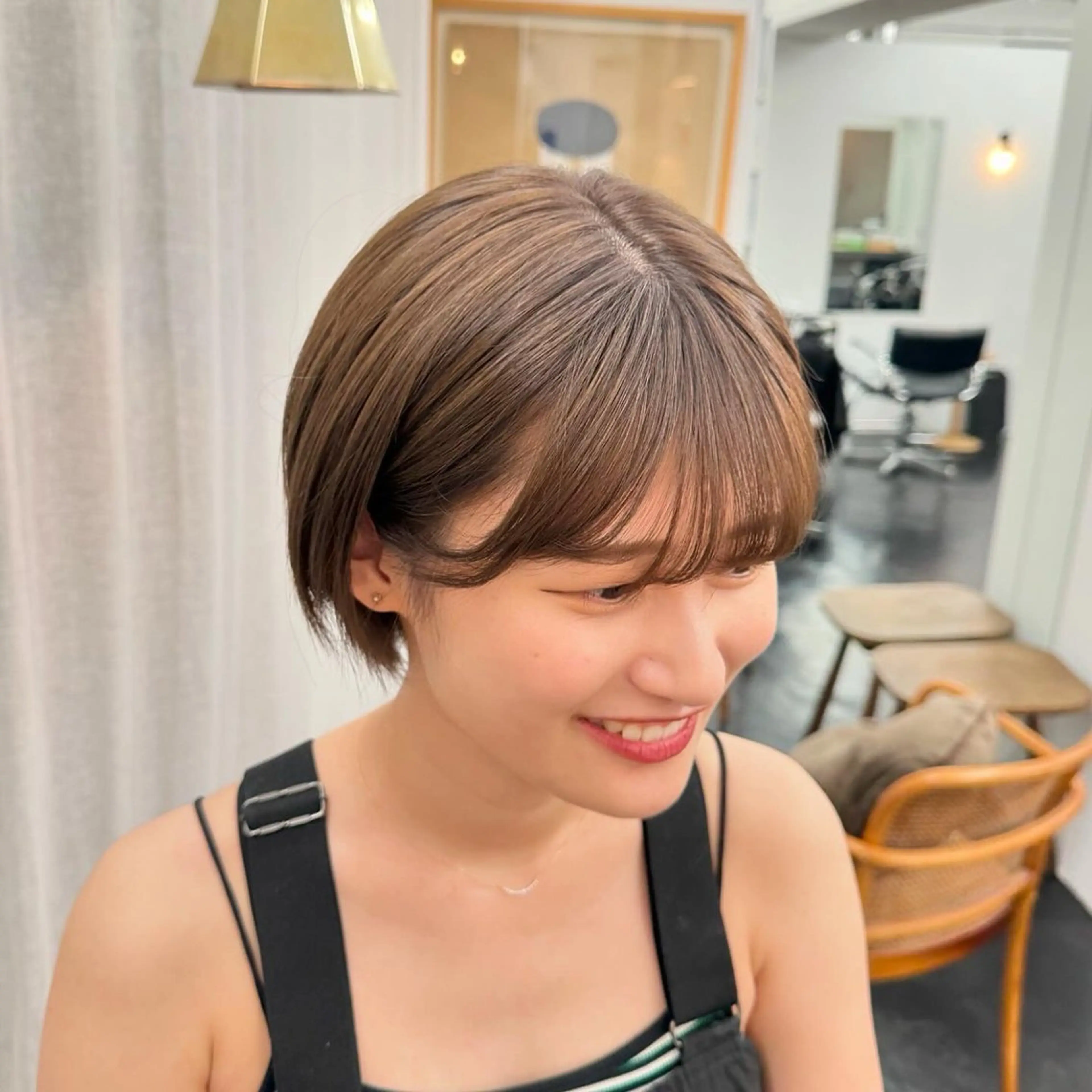 ショート カラー タナベ リオ / 横浜のヘアスタイル