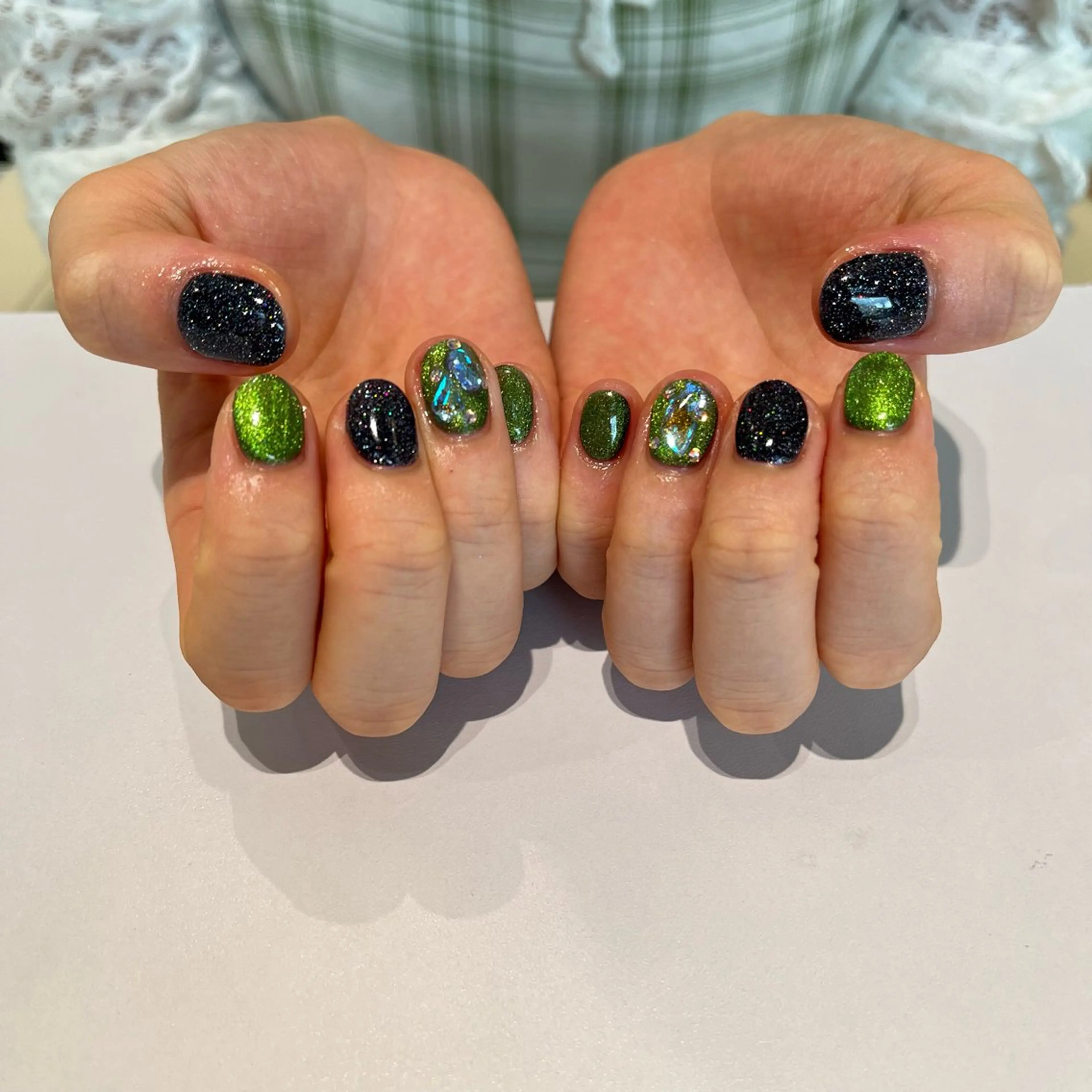 ネイル 四之宮 百花のネイルデザイン