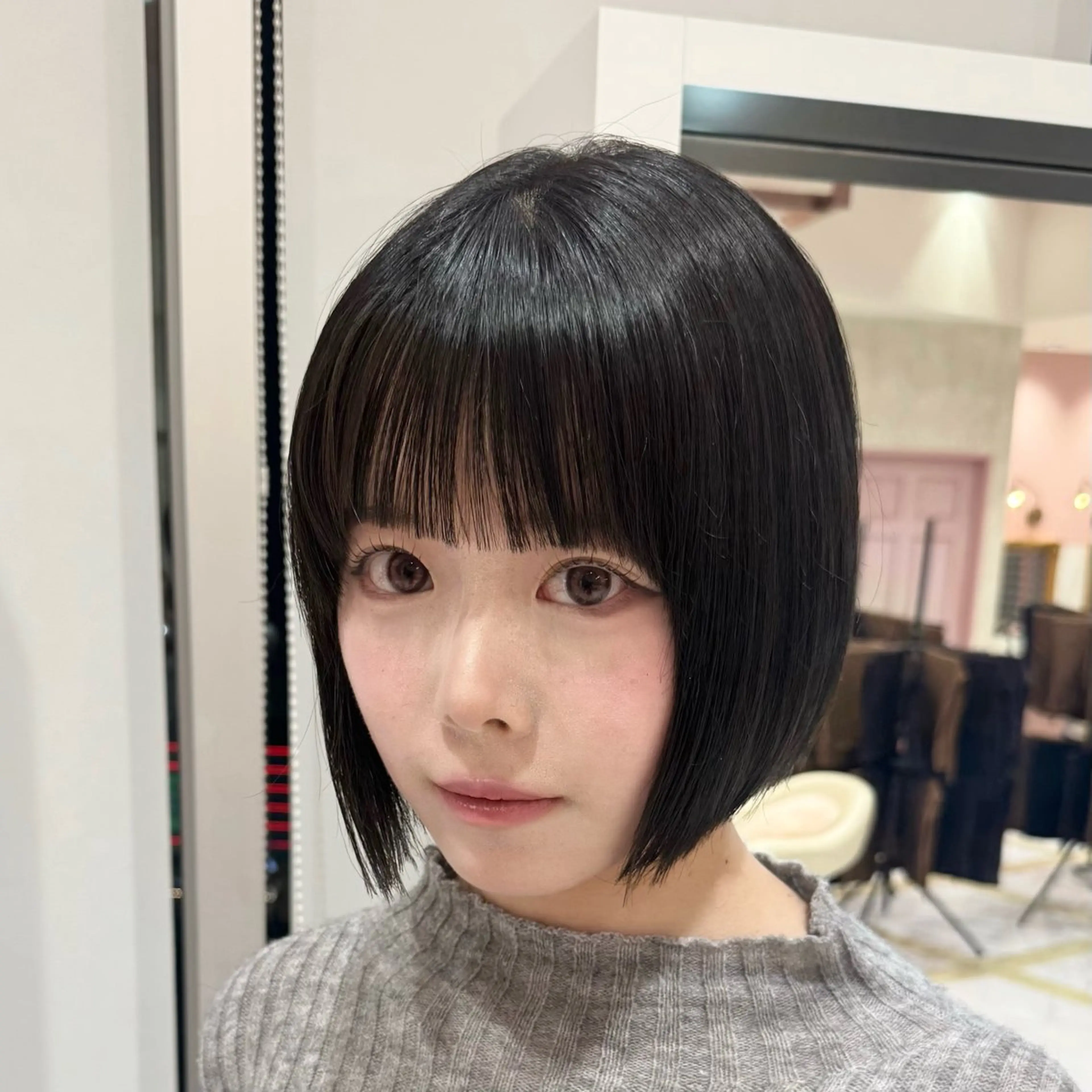 ショート ボブ カット ヘアカラー LUPI by Lee/fuukaのヘアスタイル