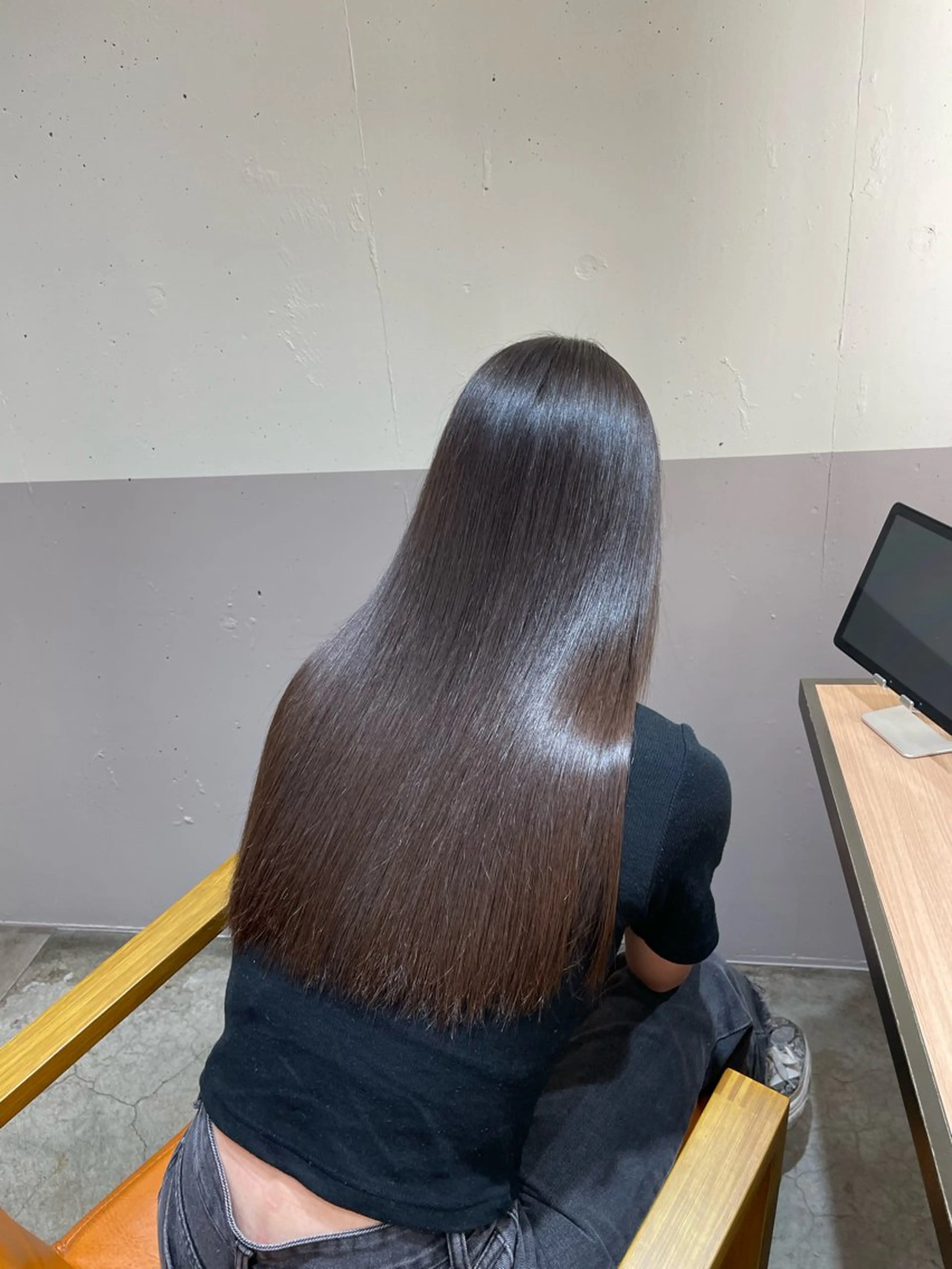 ロング 複雑履歴に対応ブリー チ無しダブルカラーのヘアスタイル