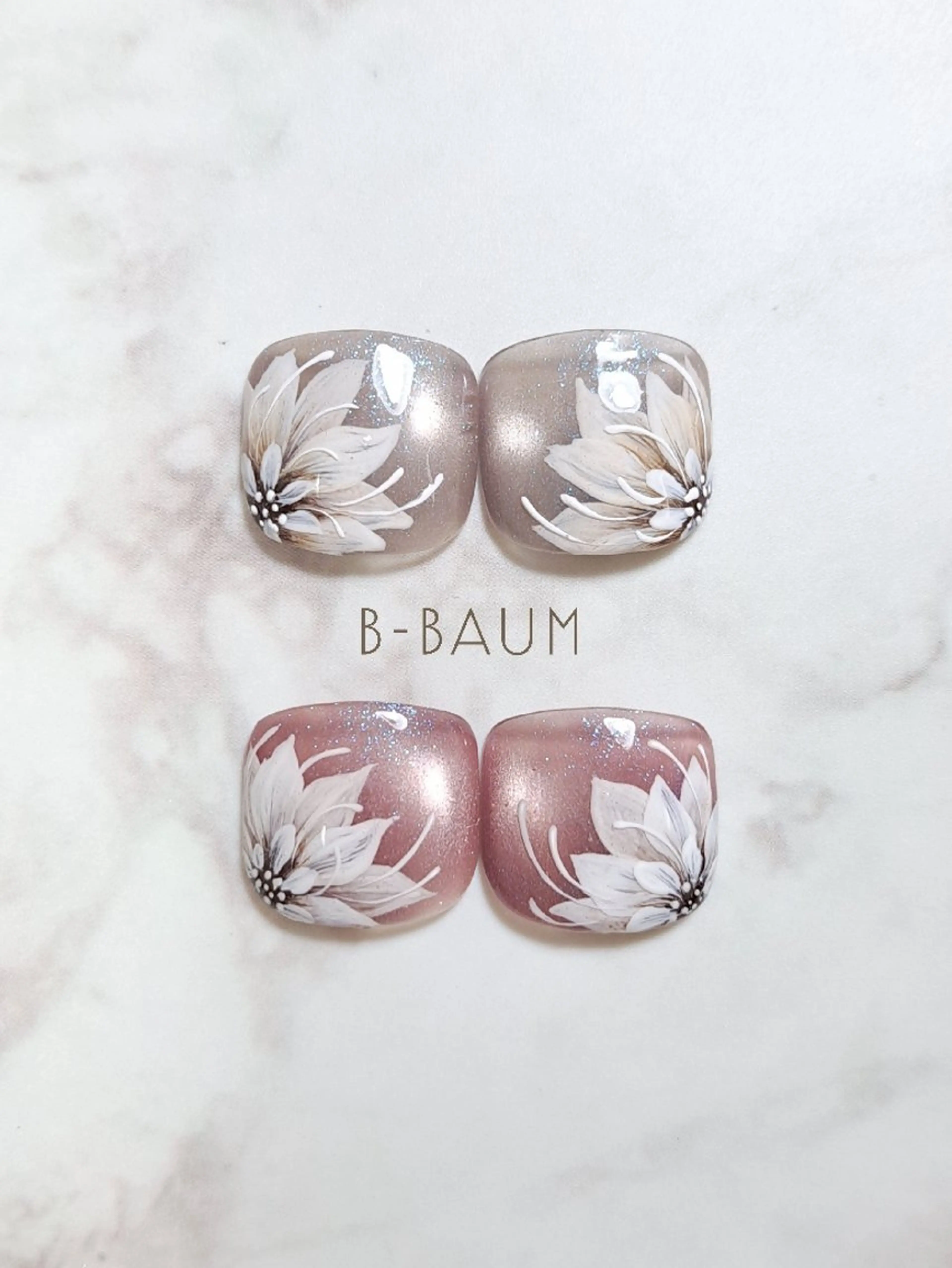 ネイル フラワーネイル マグネットネイル フットネイル B-BAUM  nailsalon のその他イメージ