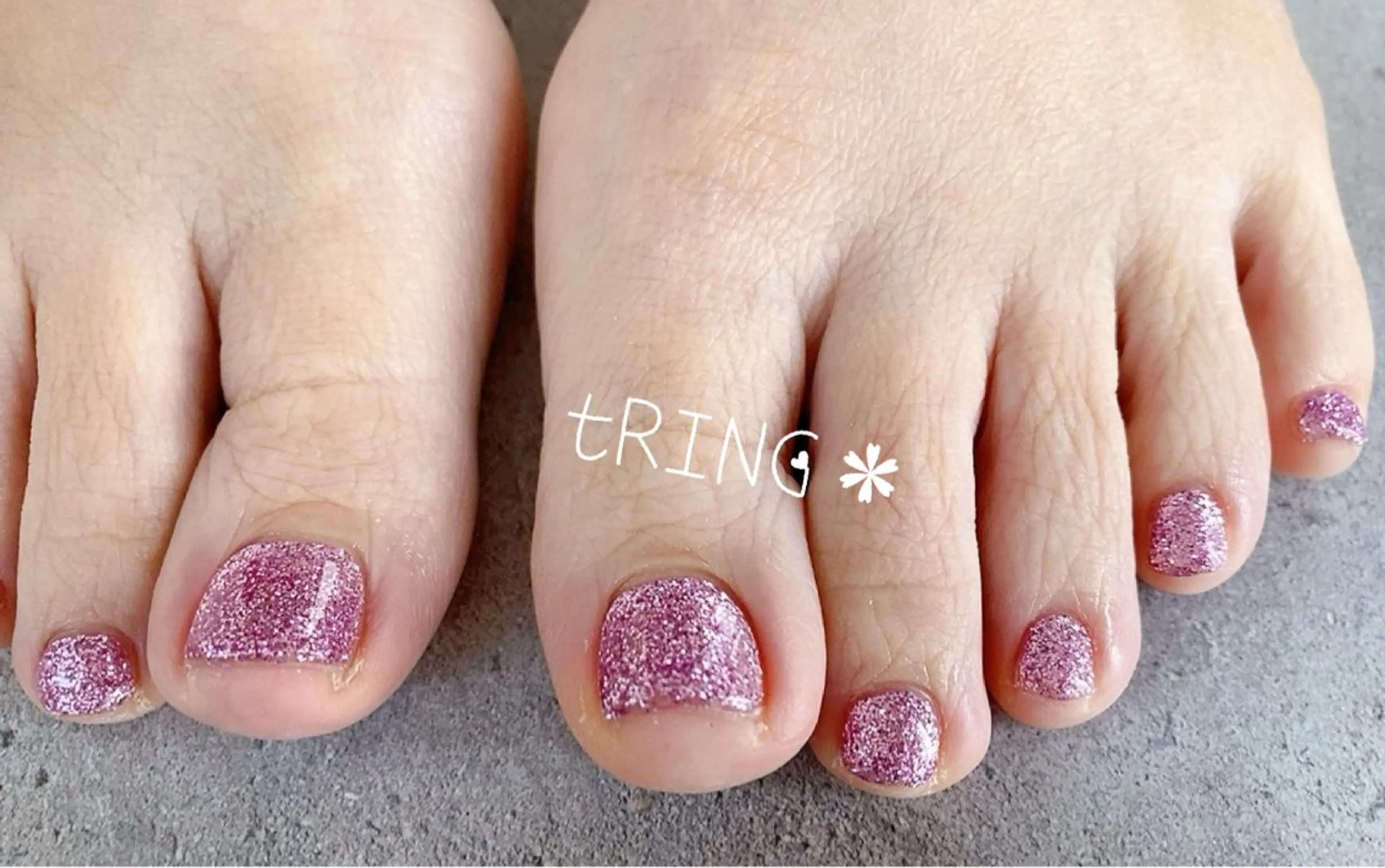 ネイル フットネイル tRING* しいの木台のネイルデザイン
