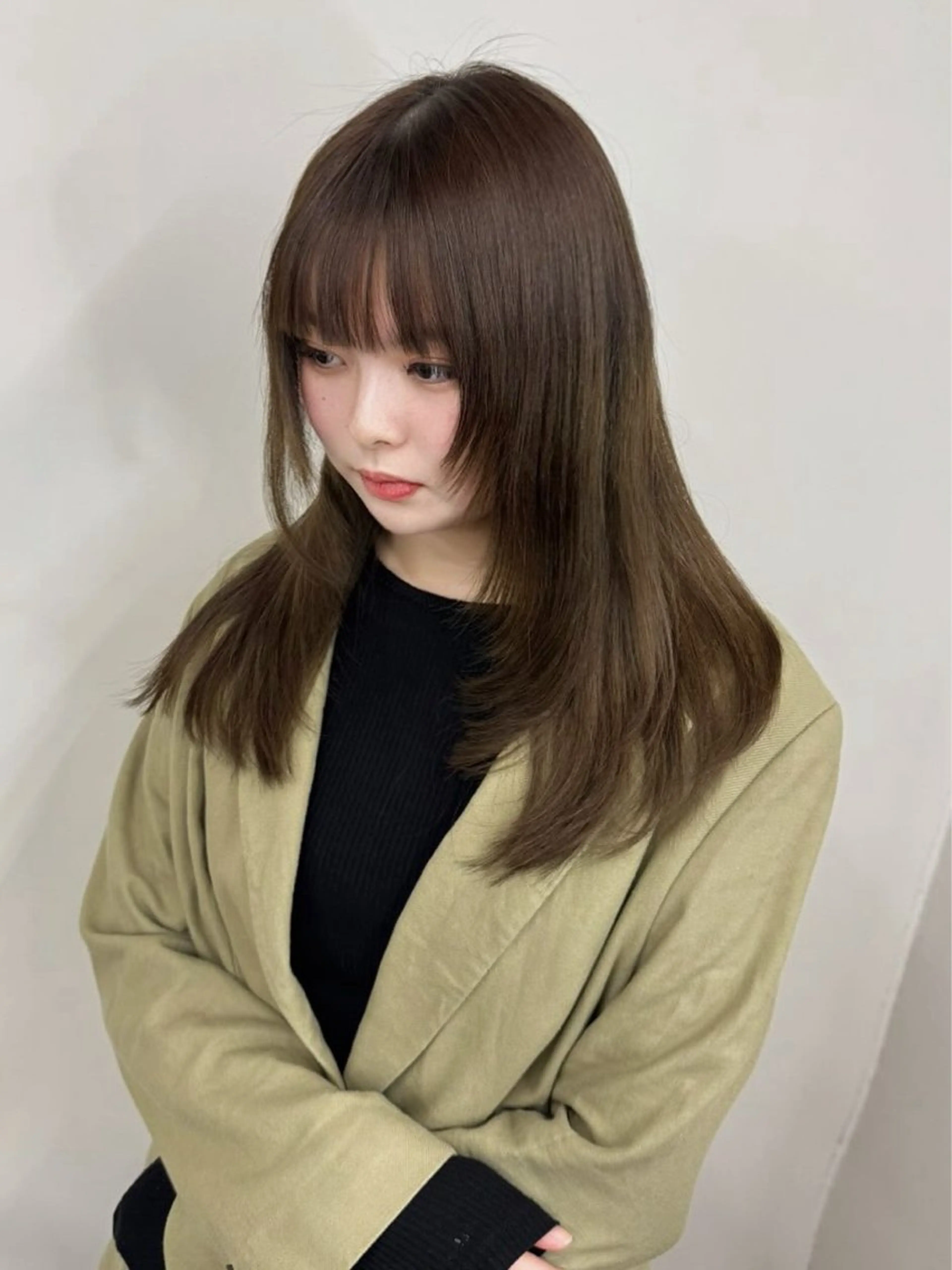 ロング 藤原航/艶髪 /日曜カットモデルのヘアスタイル