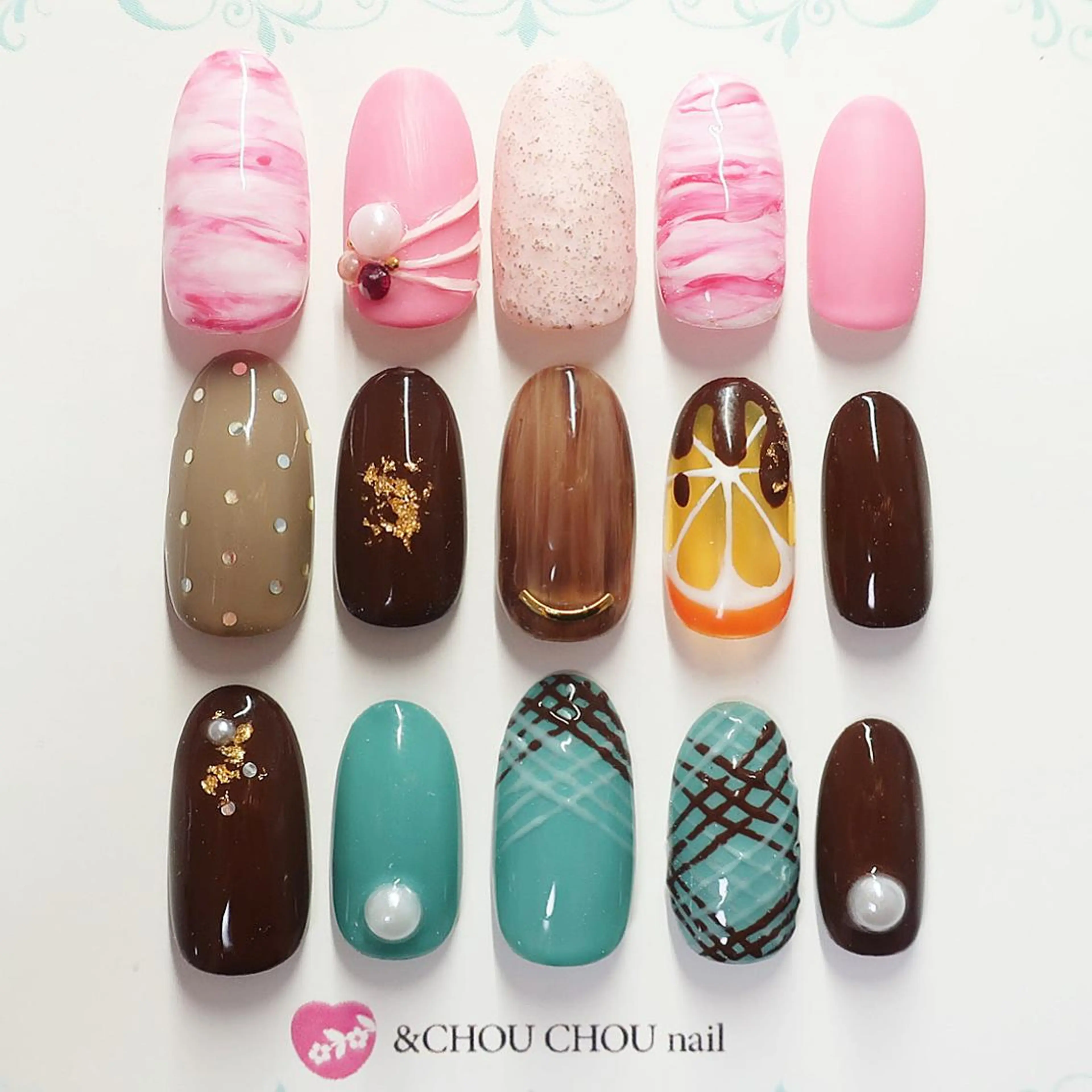 ネイル バレンタイン つきかわ ともみのネイルデザイン