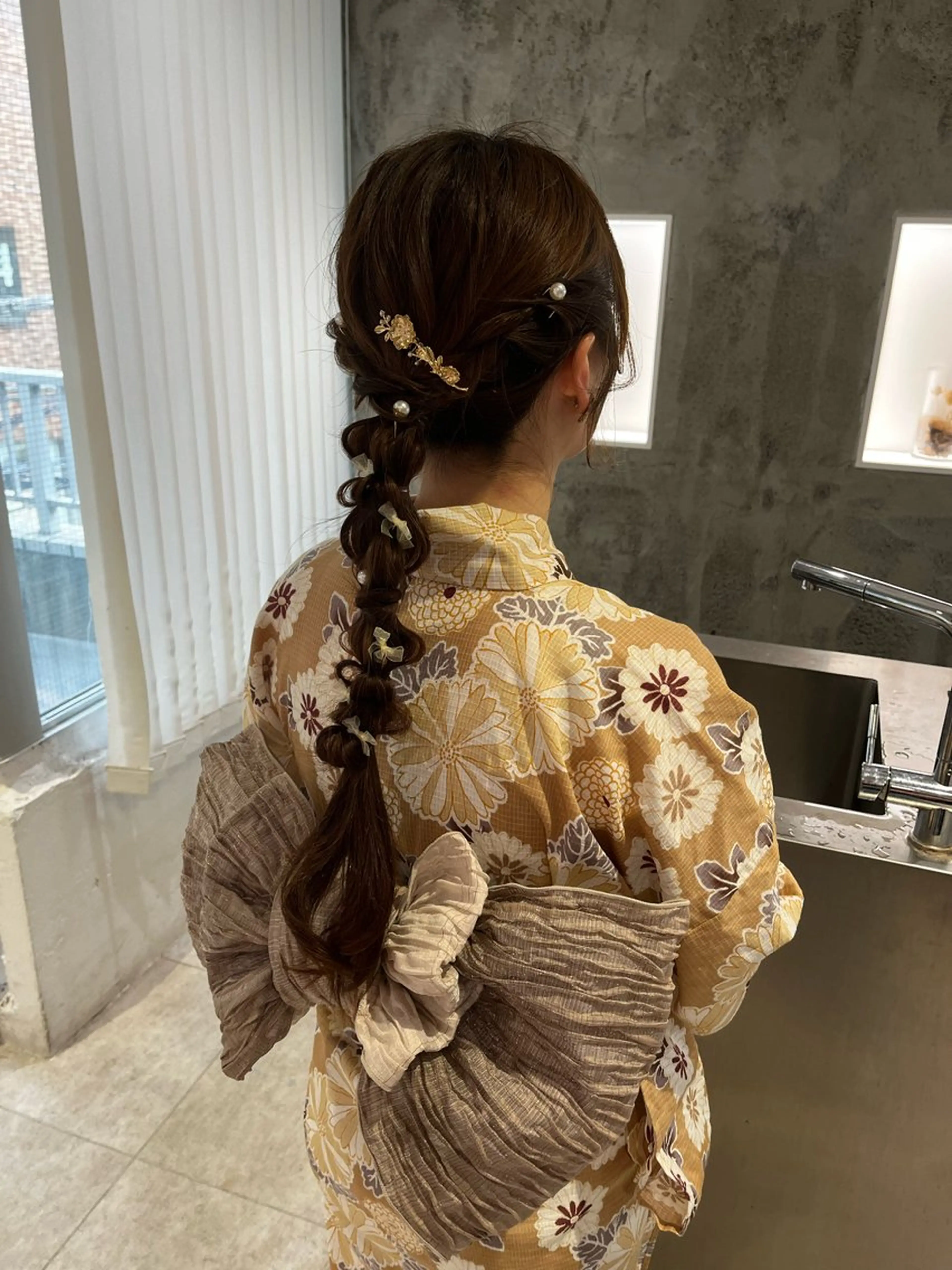 ヘアアレンジ 着付け 𝐀𝐲𝐚𝐤𝐚 /艶髪/ストレートのヘアスタイル