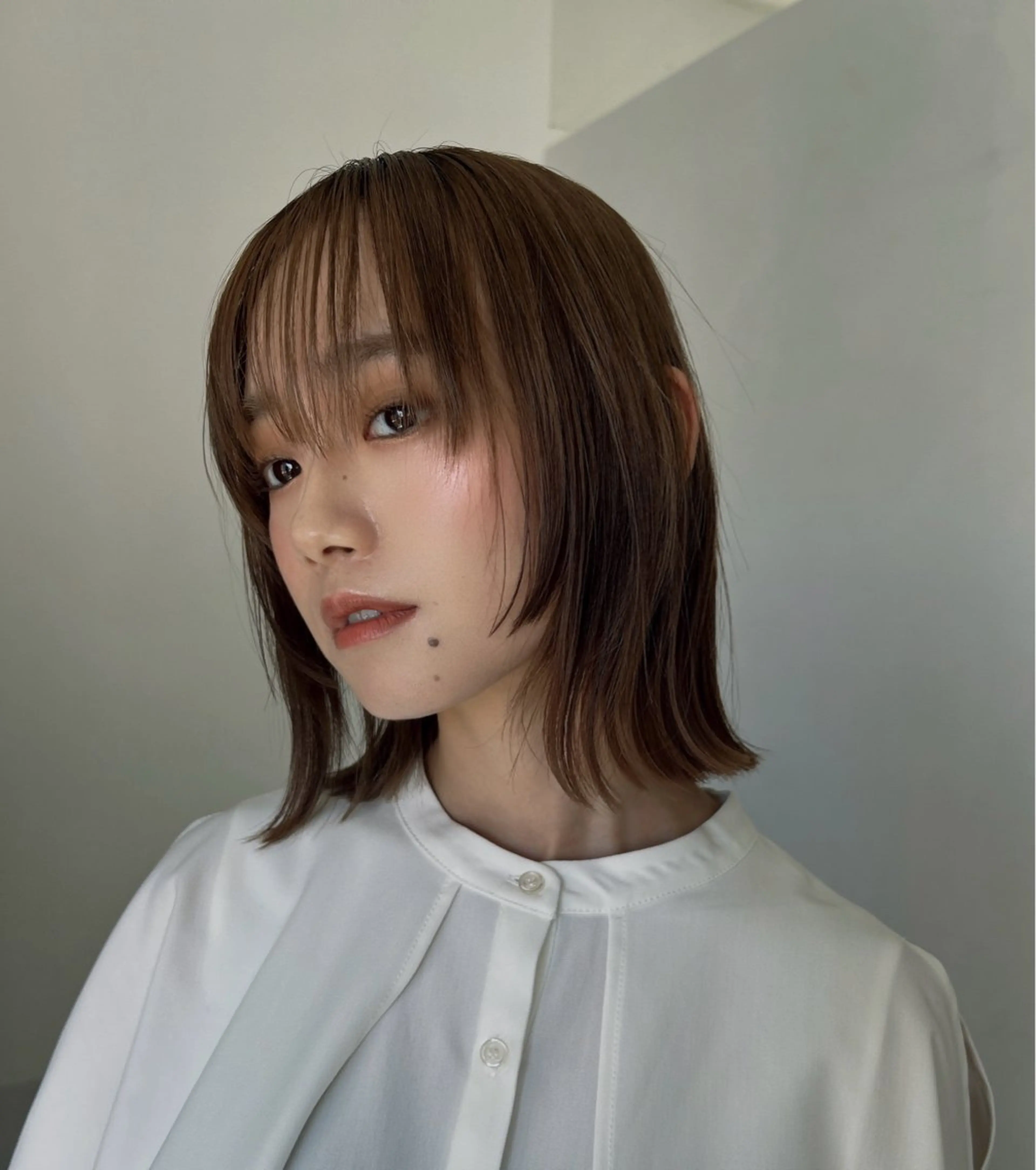 ミディアム カット 末武 佑太のヘアスタイル