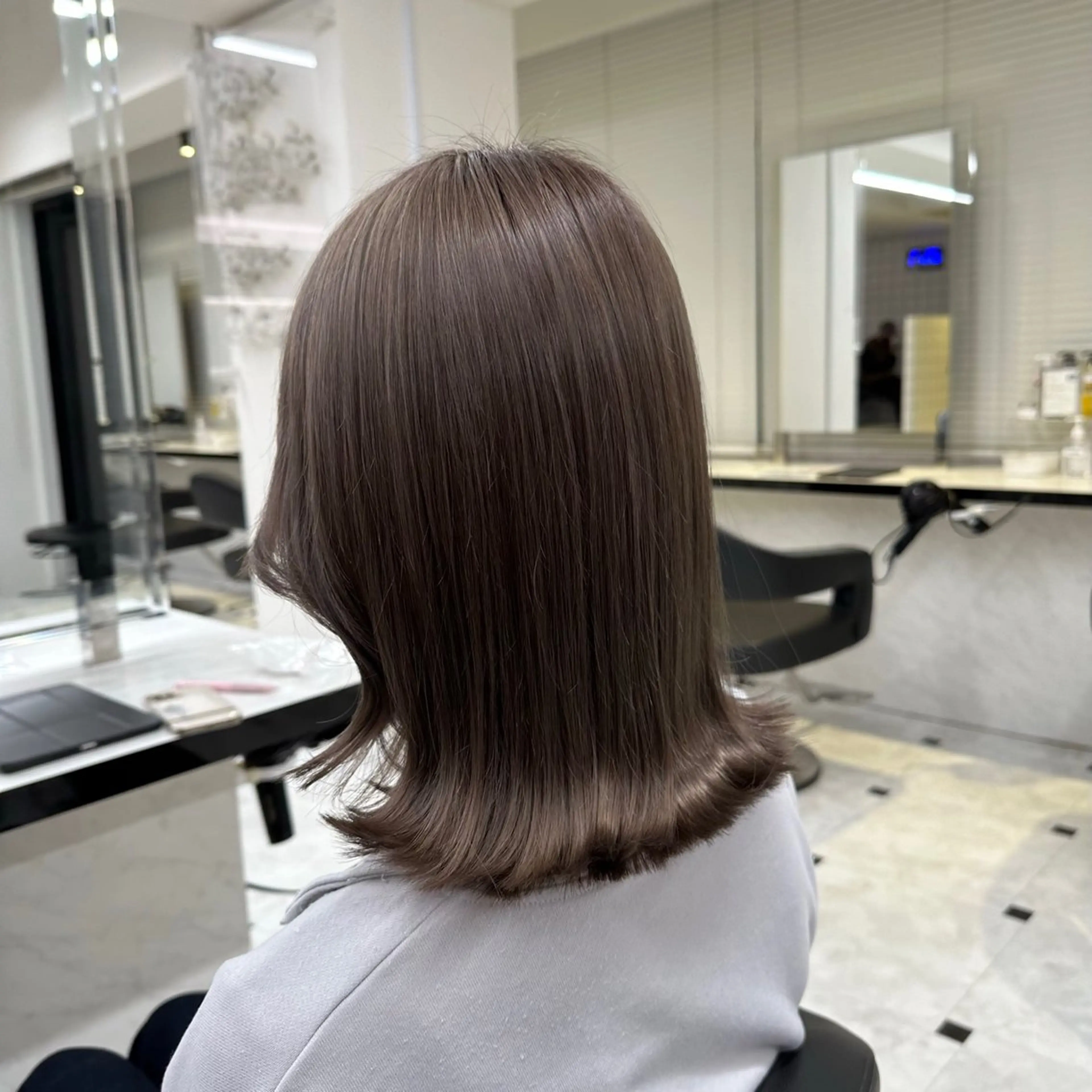 ショート カラー 透明感カラー 【髪質改善のプロ】 上野/EMILのヘアスタイル