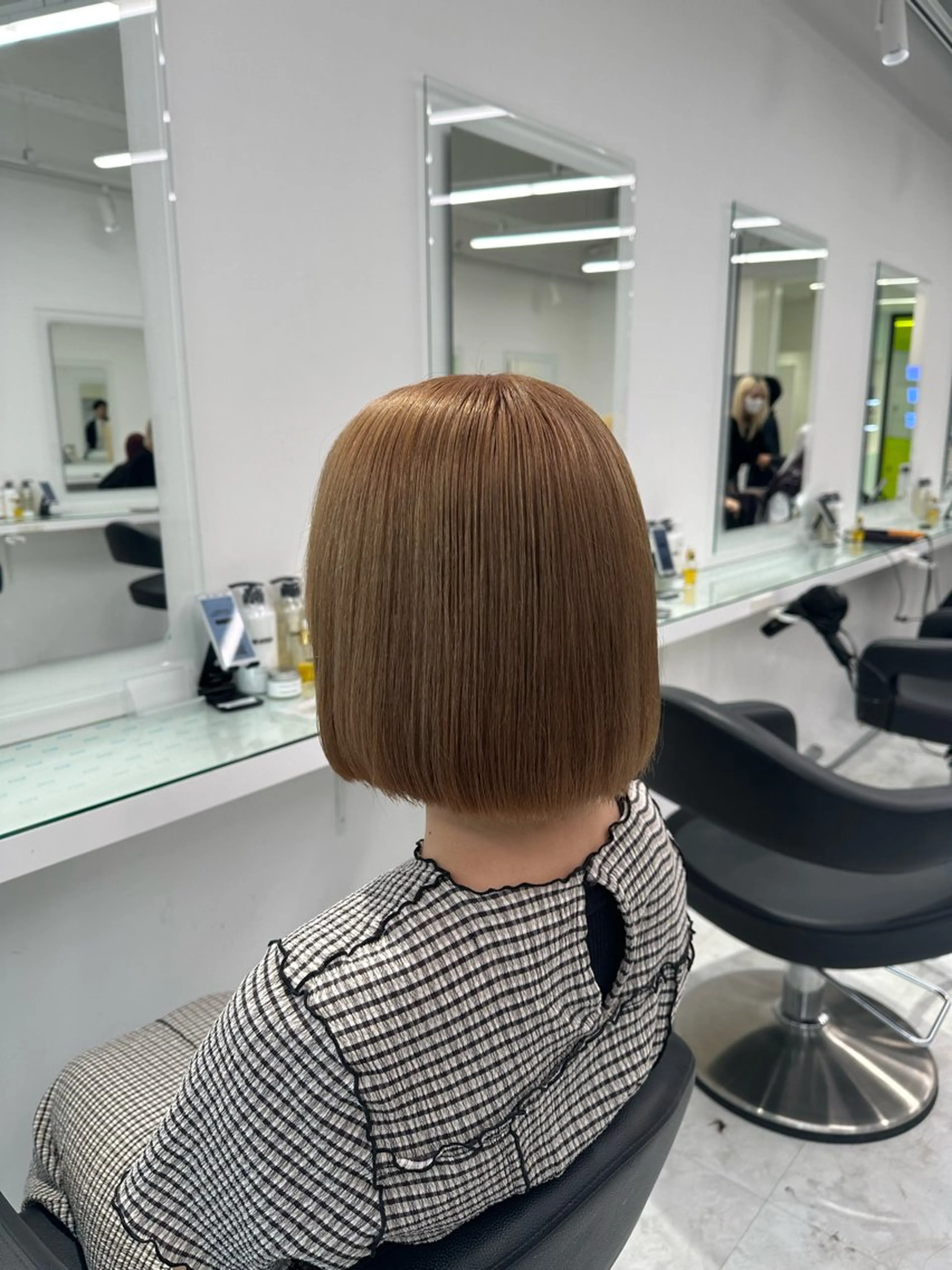 ロング カラー ヘアカラー トリートメント ヘッドスパ ヘアセット ❄最強かわいいカラー ❄️MINA❄️のヘアスタイル