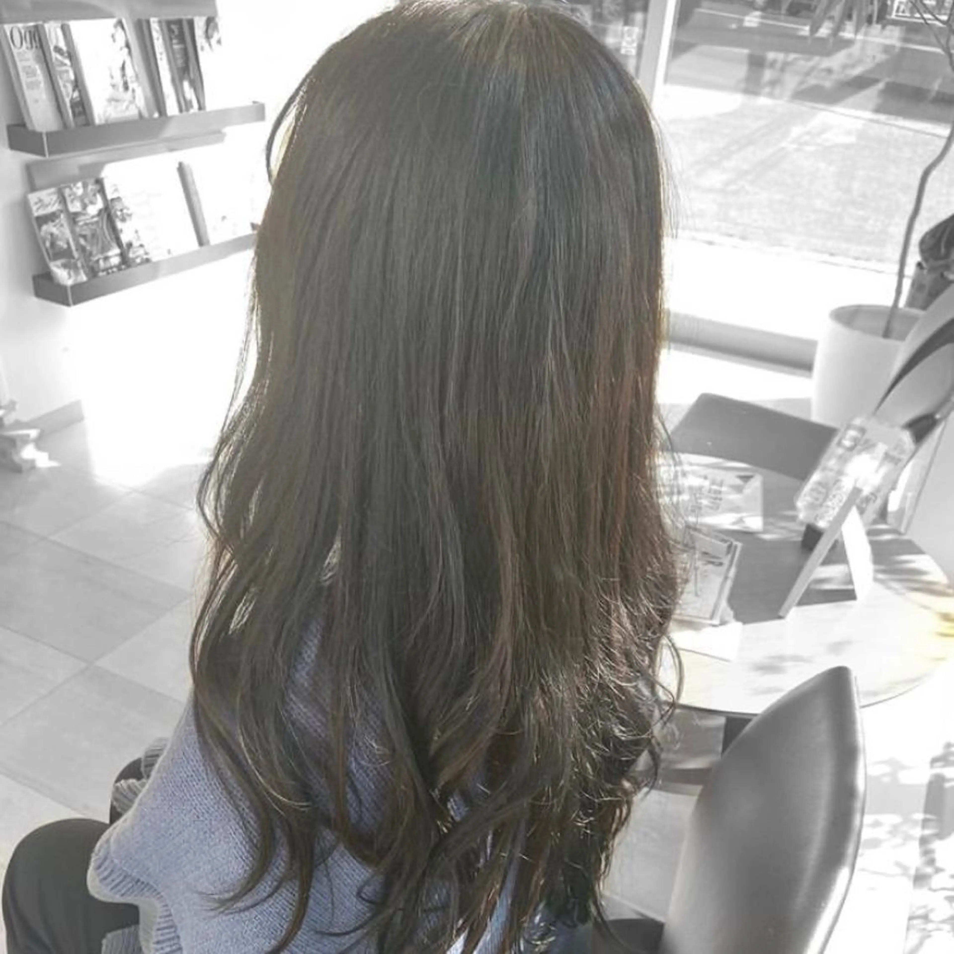 ロング カラー ヘアアレンジ 杉木 勝太のヘアスタイル