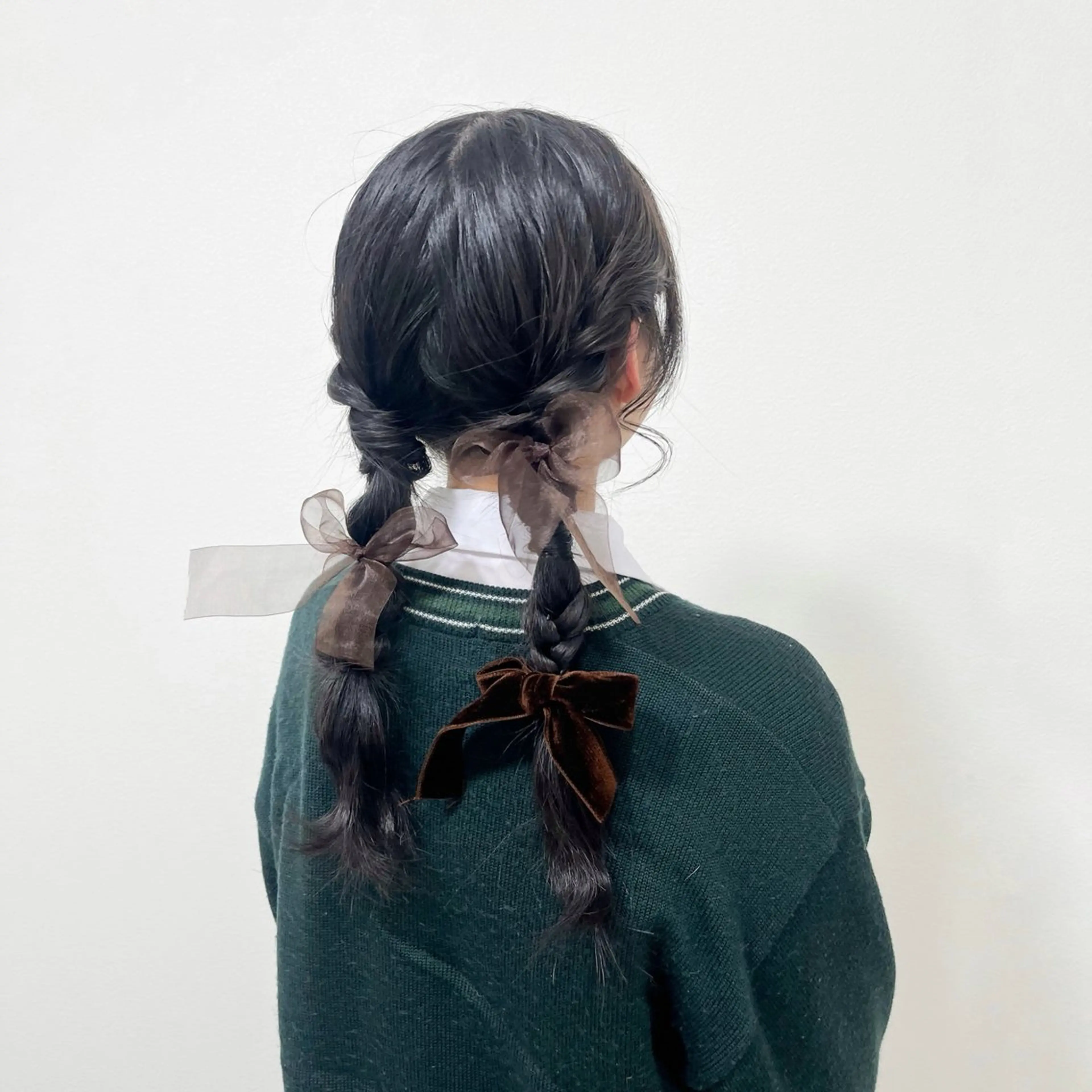 セミロング ヘアアレンジ ヘアセットサロン /上坪愛美のヘアスタイル