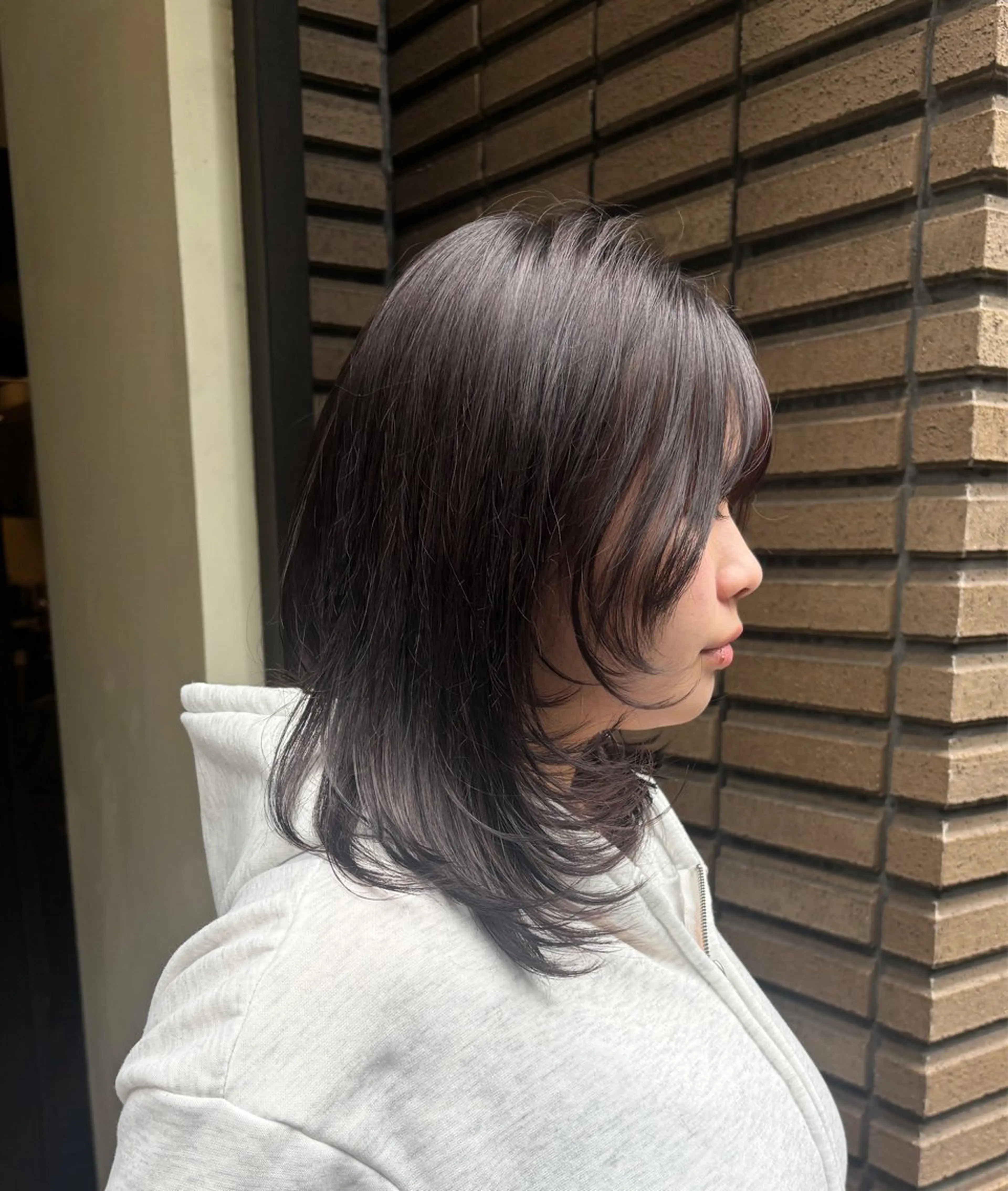 ミディアム レイヤーカット カット トリートメント ボブ/レイヤー/ 梅田/天野川奈緒のヘアスタイル