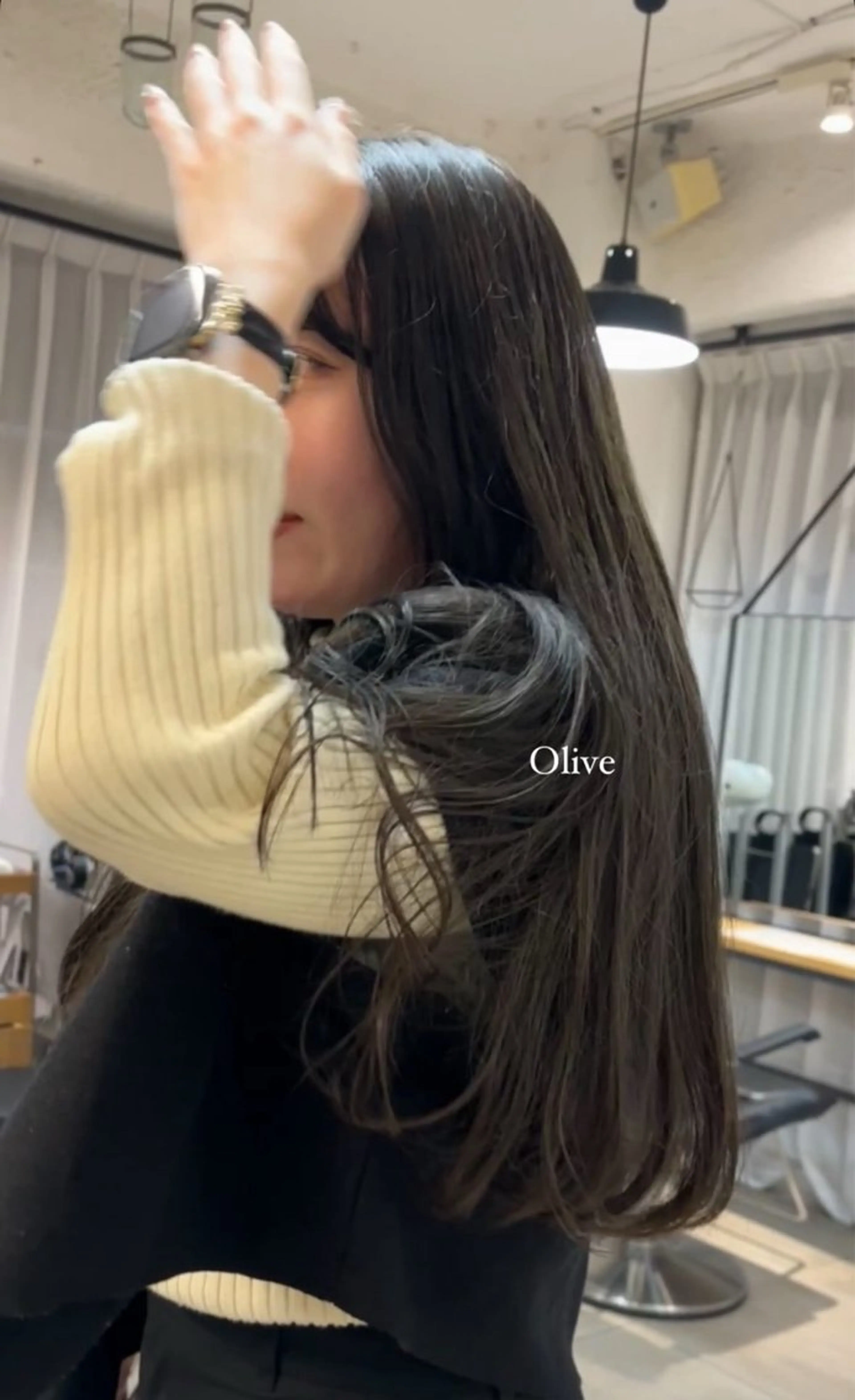 ロング カラー miyu  / 柔らかい透明感カラーのヘアスタイル