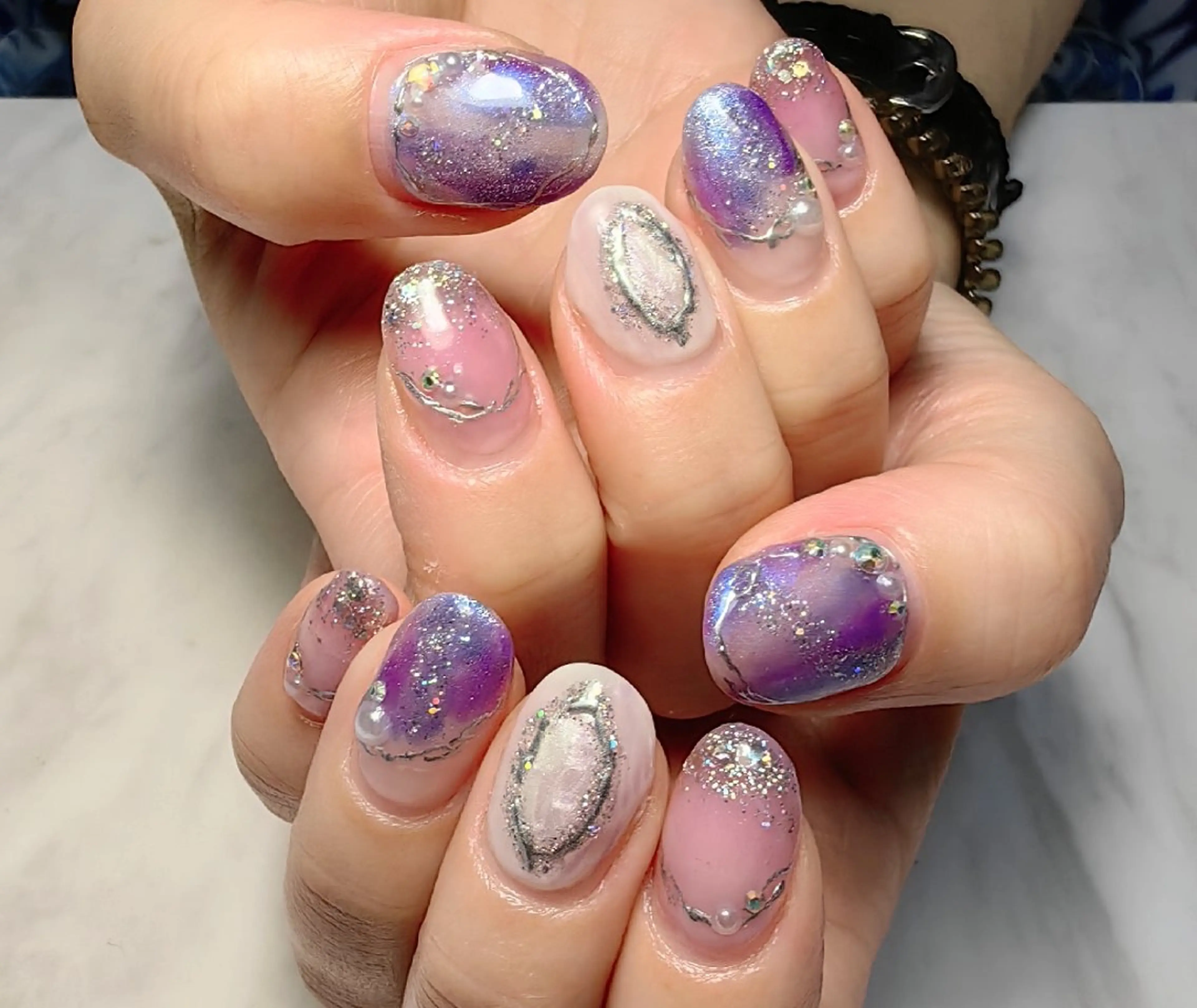 ネイル ニュアンスネイル ハンドネイル reve あやののネイルデザイン