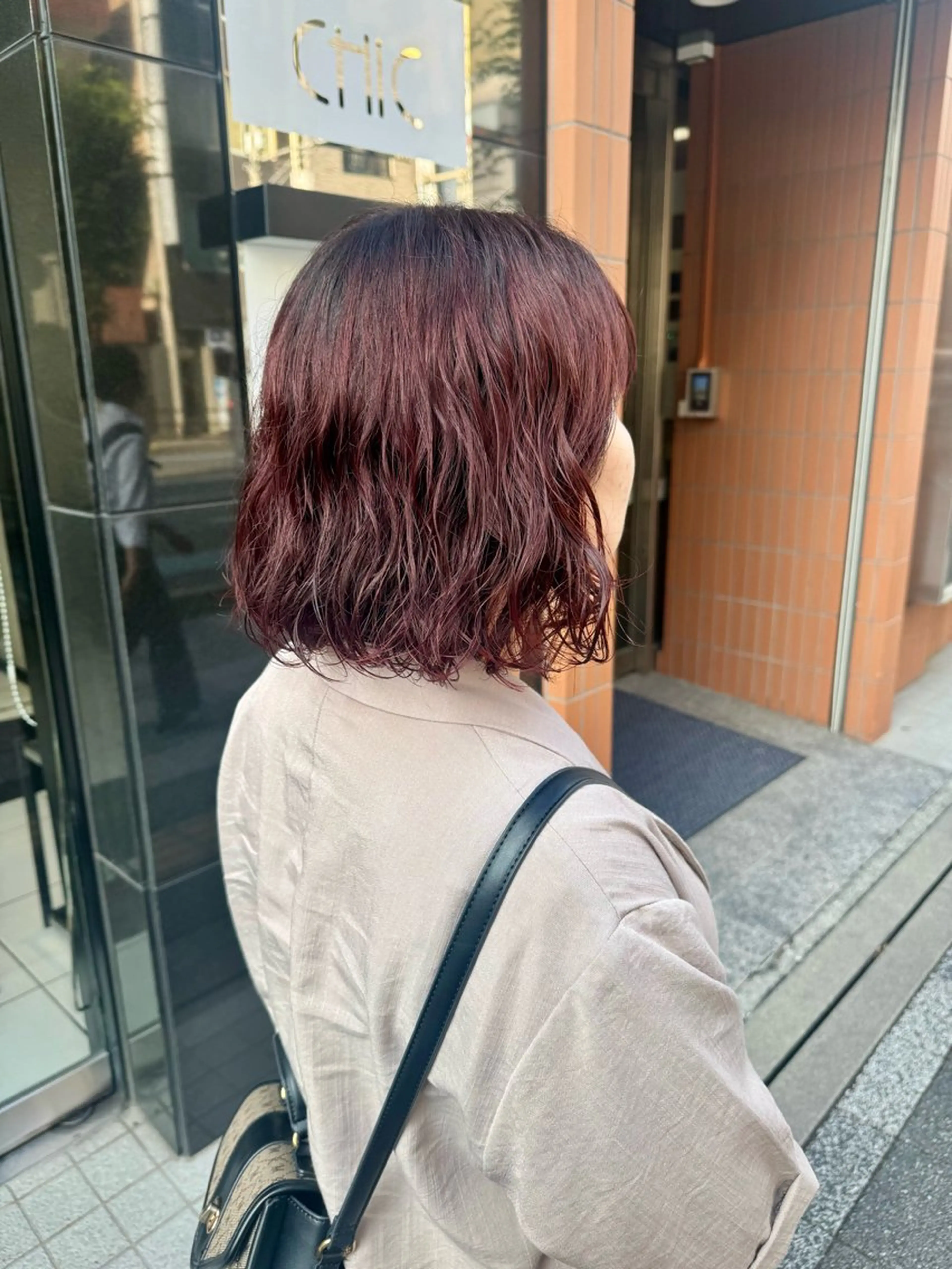 ショート カット ヘアカラー トリートメント YASU🍎CUT 赤系カラー/ヘアケアのヘアスタイル