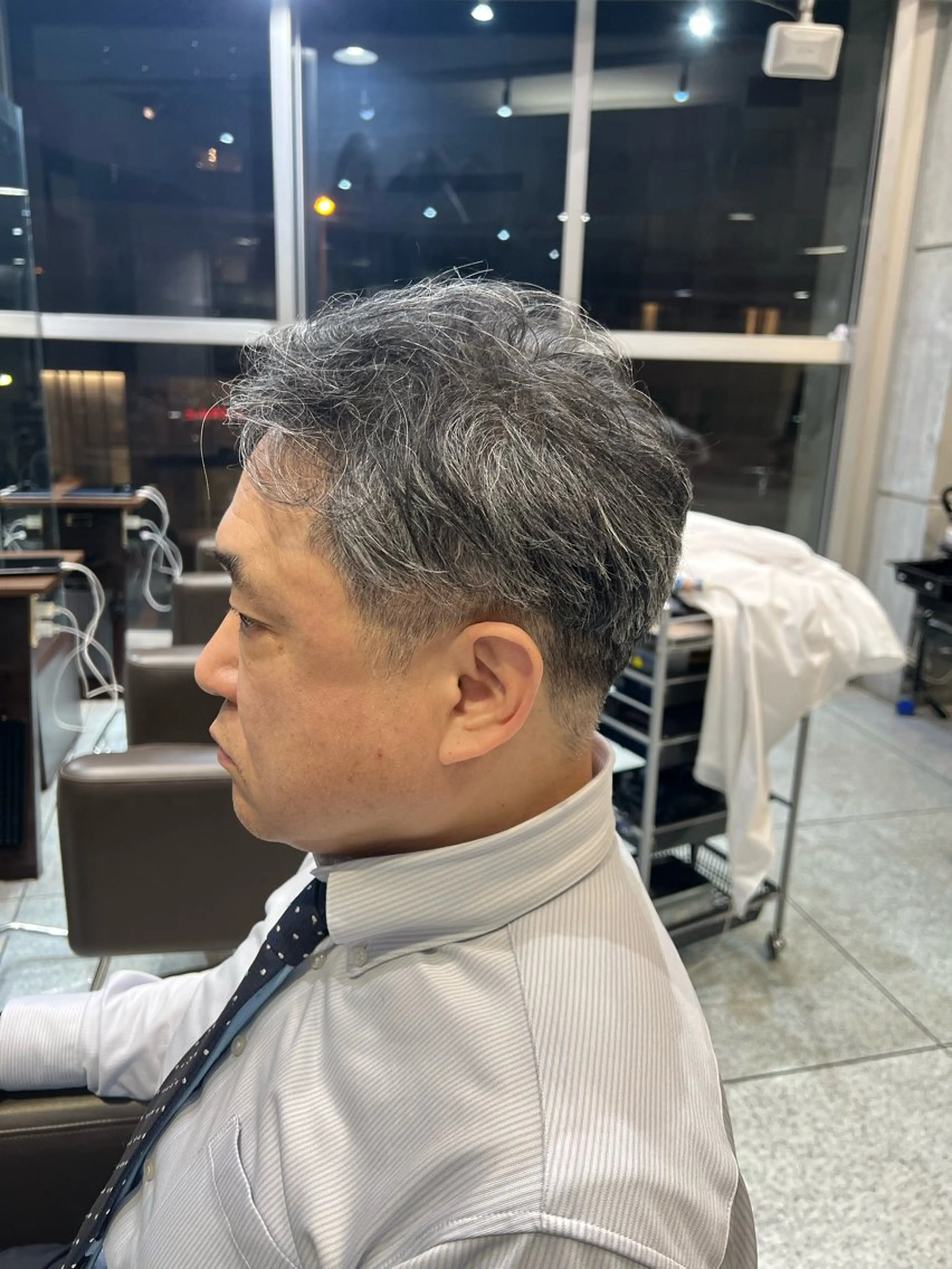 メンズ 切りっぱなし/ レイヤー/ももかのヘアスタイル