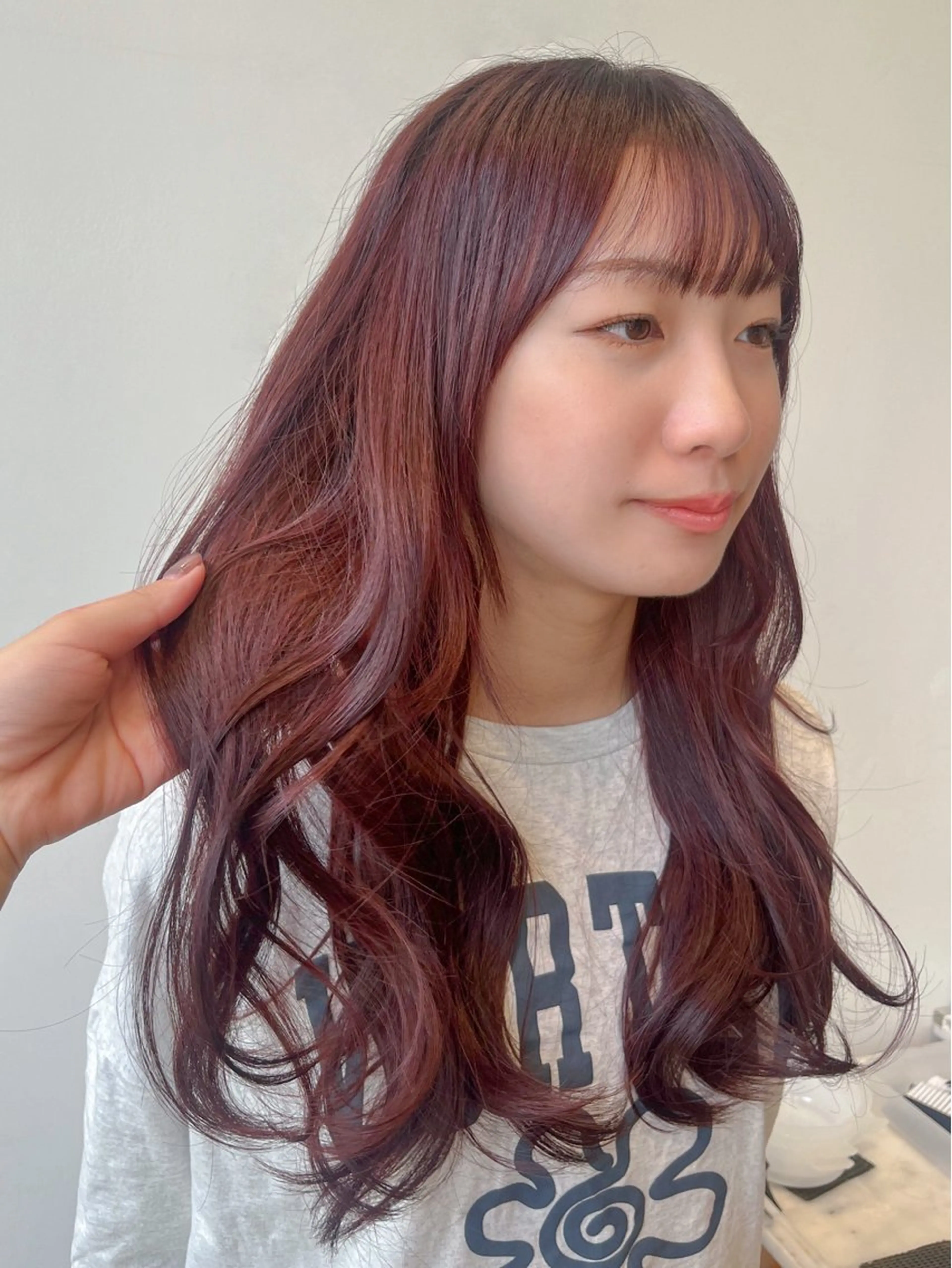 ロング カラー ヘアカラー 暖色カラー/ダブル カラー/名古屋/辻のヘアスタイル