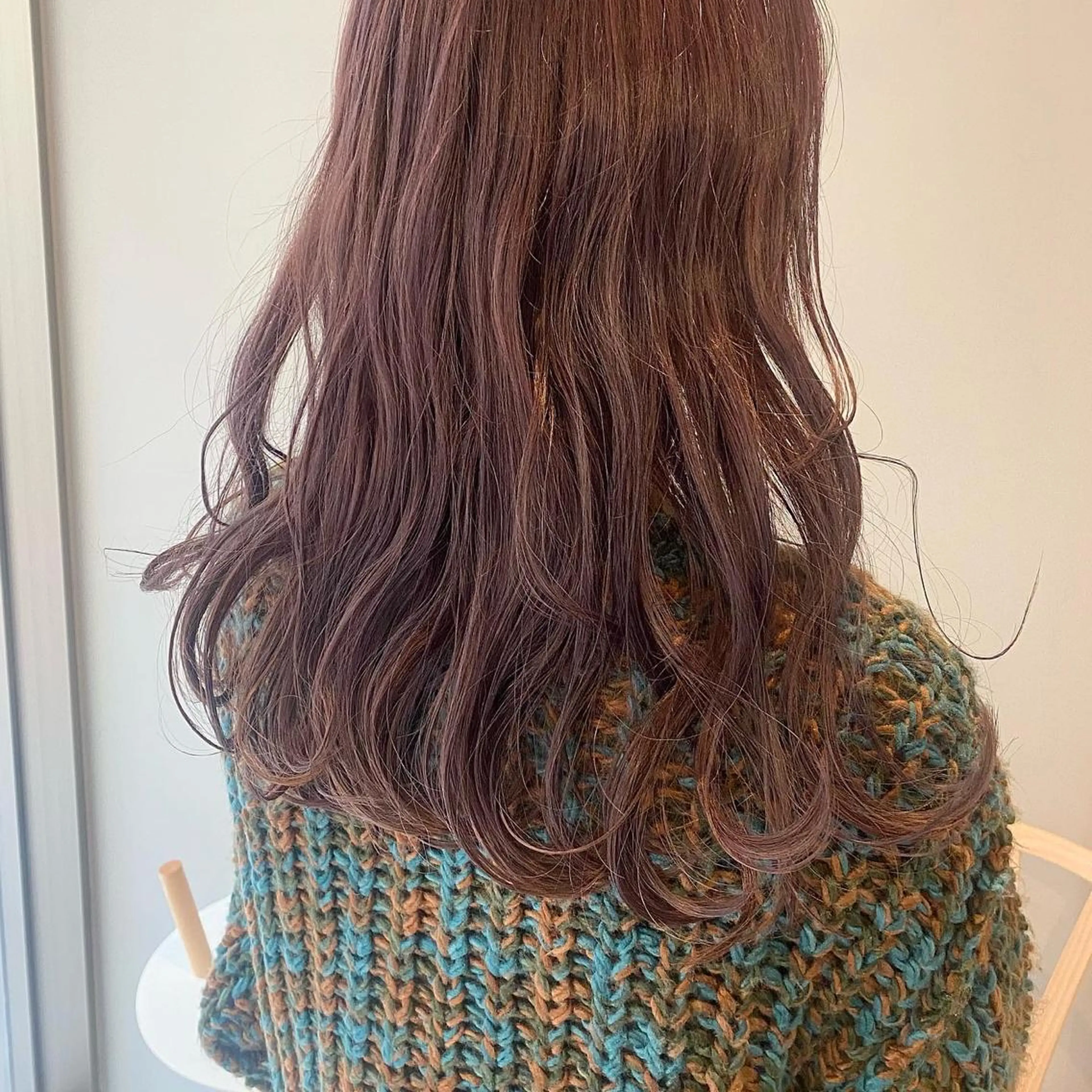 ロング ヘアカラー shiga mariaのヘアスタイル