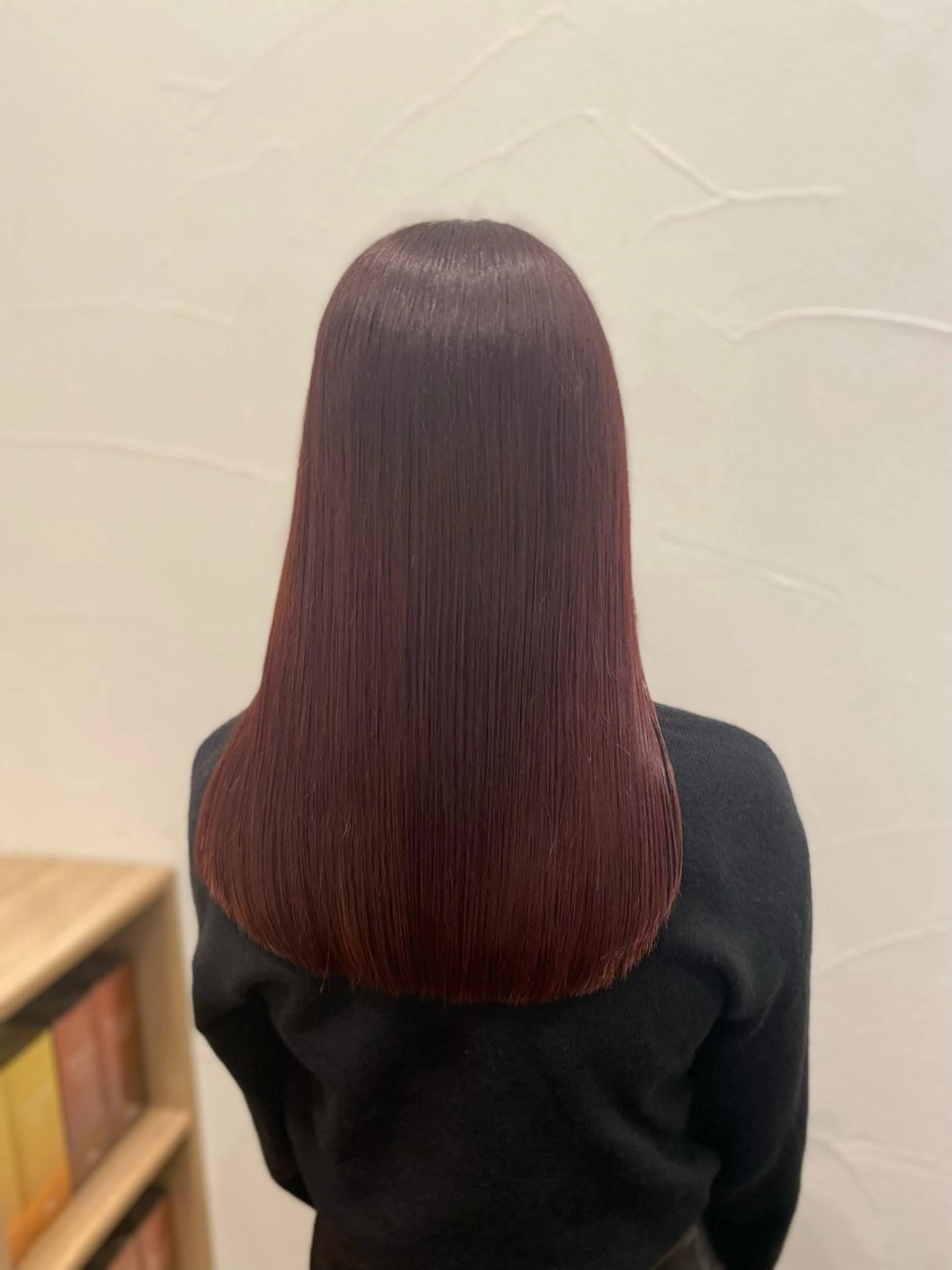 セミロング カラー Ash中目黒店 榊間茜のヘアスタイル