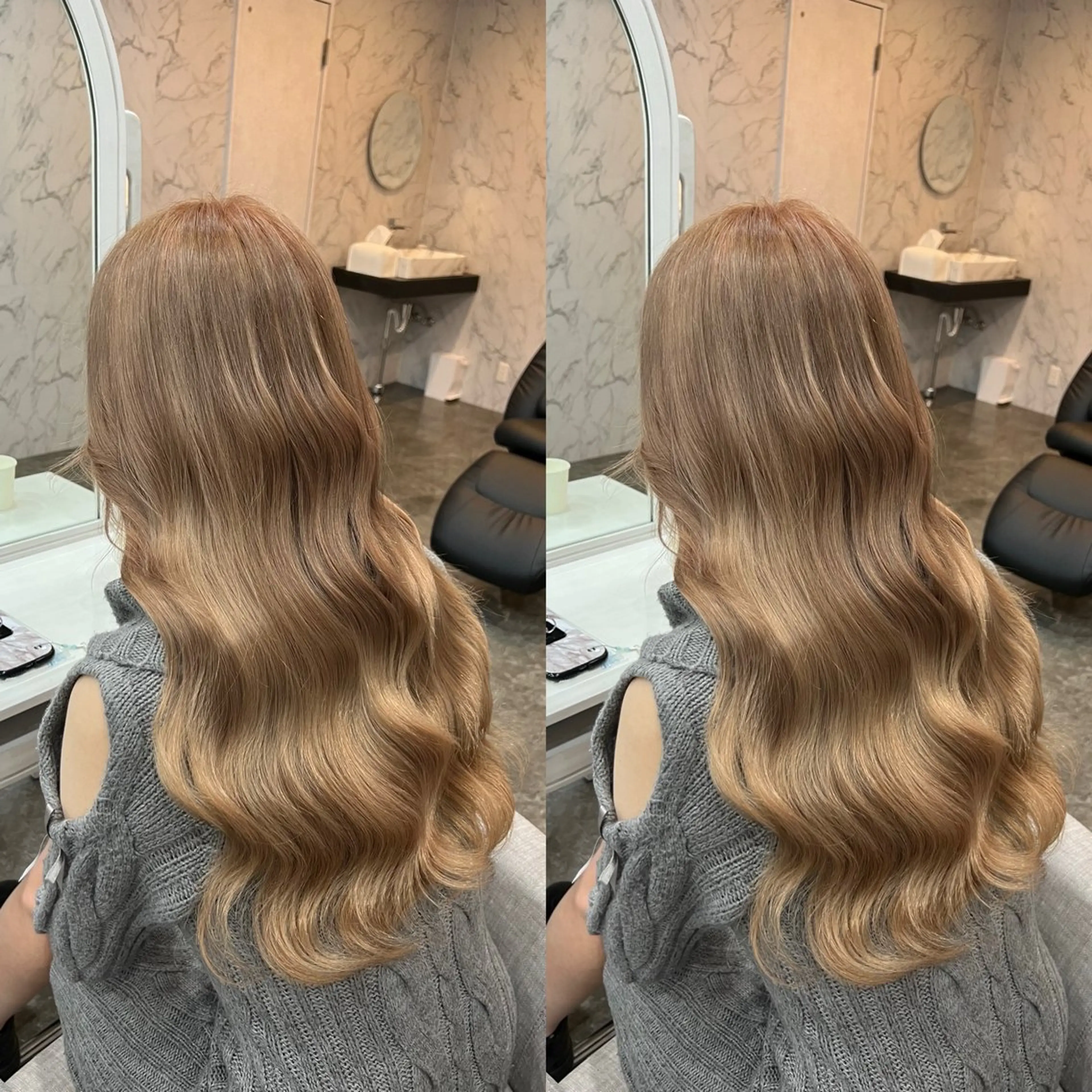 ロング ヘアカラー 秋葉原　柏木絢汰 ✨当日予約okのヘアスタイル