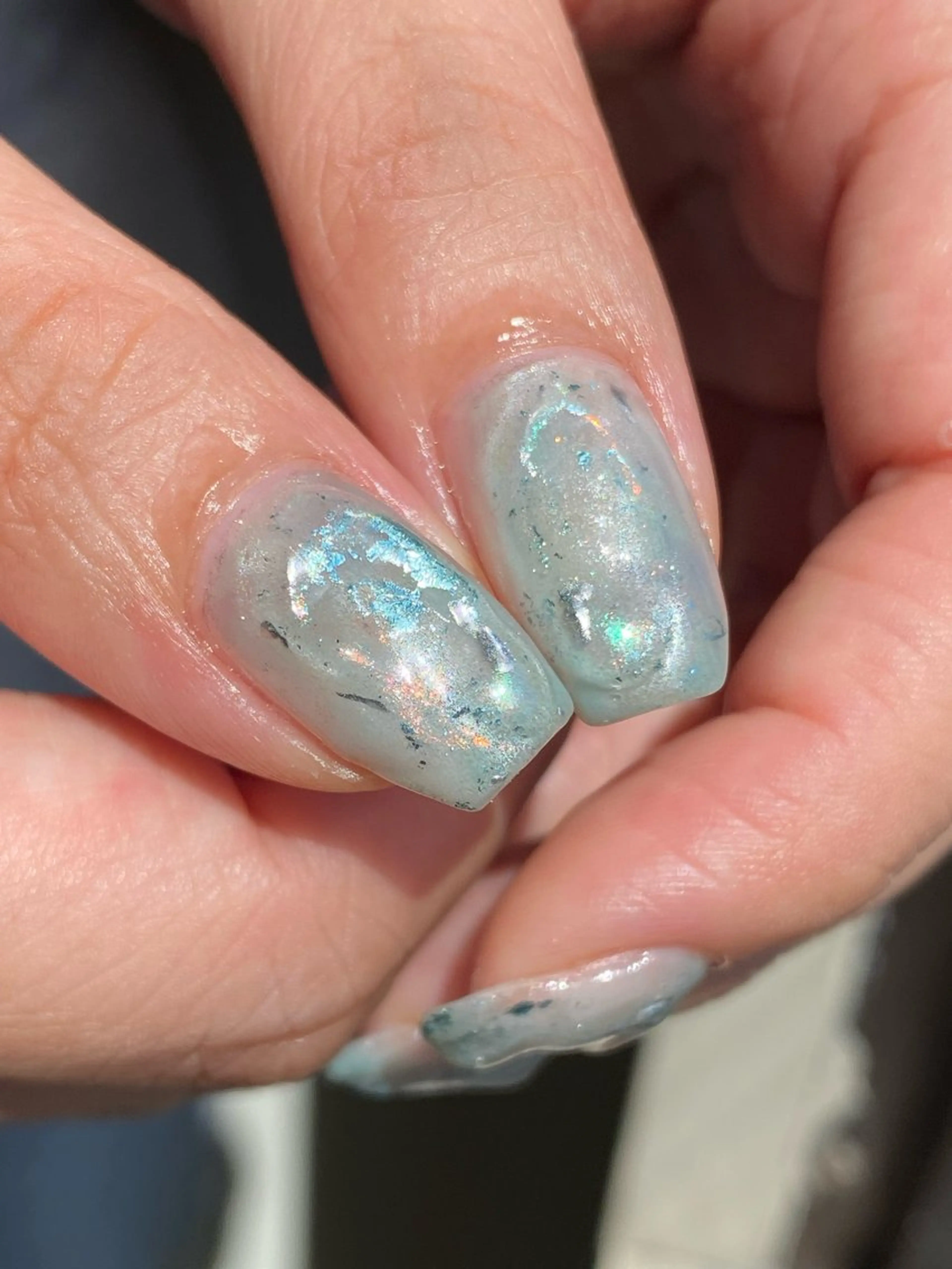 ネイル 成人式 フレンチネイル ジェルネイル ガーリー マグネットネイル ハンドネイル 草加ニュアンスネイル 🌚hersのネイルデザイン