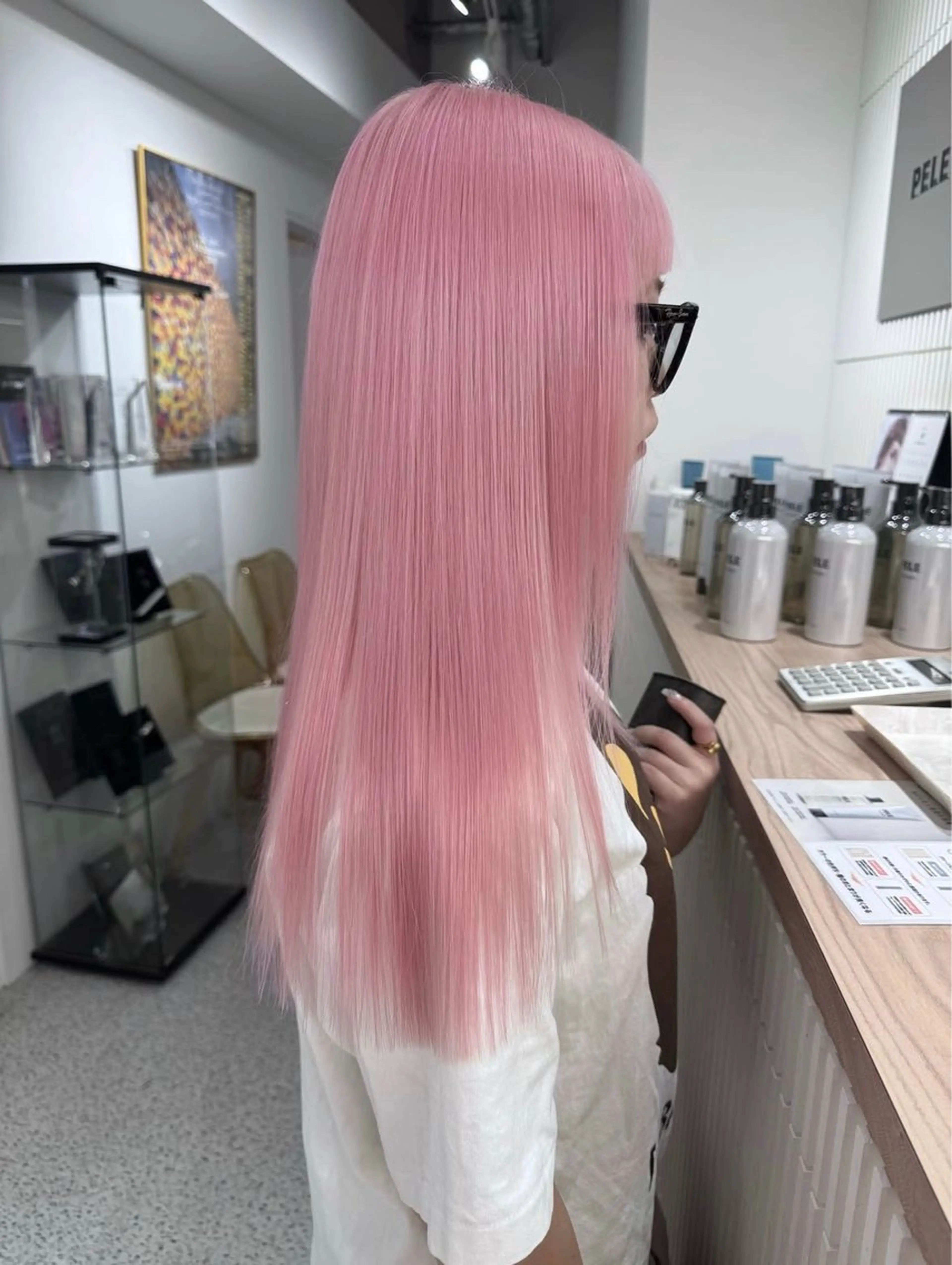 【✨黒髪卒業✨】ハイブリーチカラー＋トリートメント（ブリーチ2回）の写真