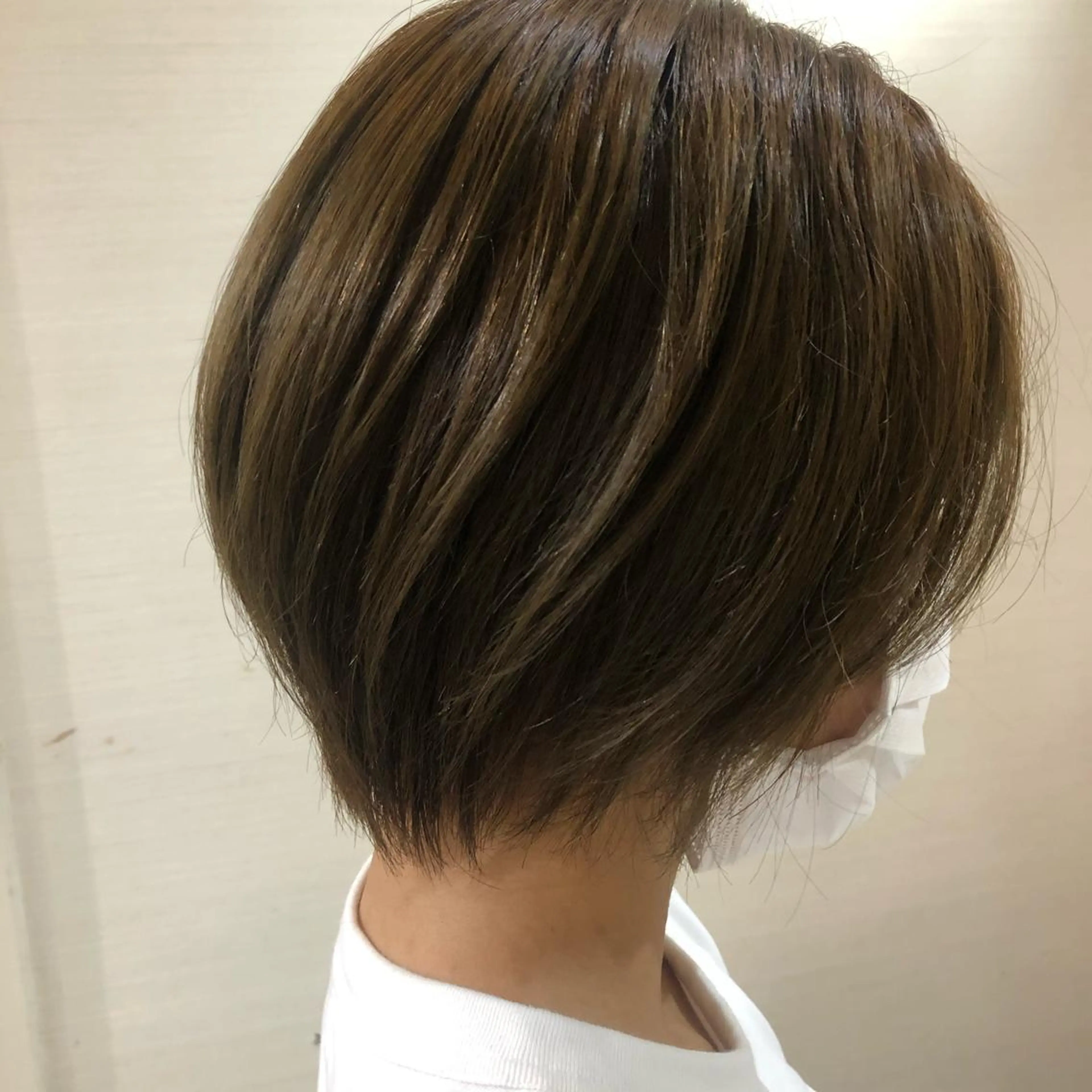 ショート ハンサムショート ショートヘア カラー職人 なかもと たつひろのヘアスタイル