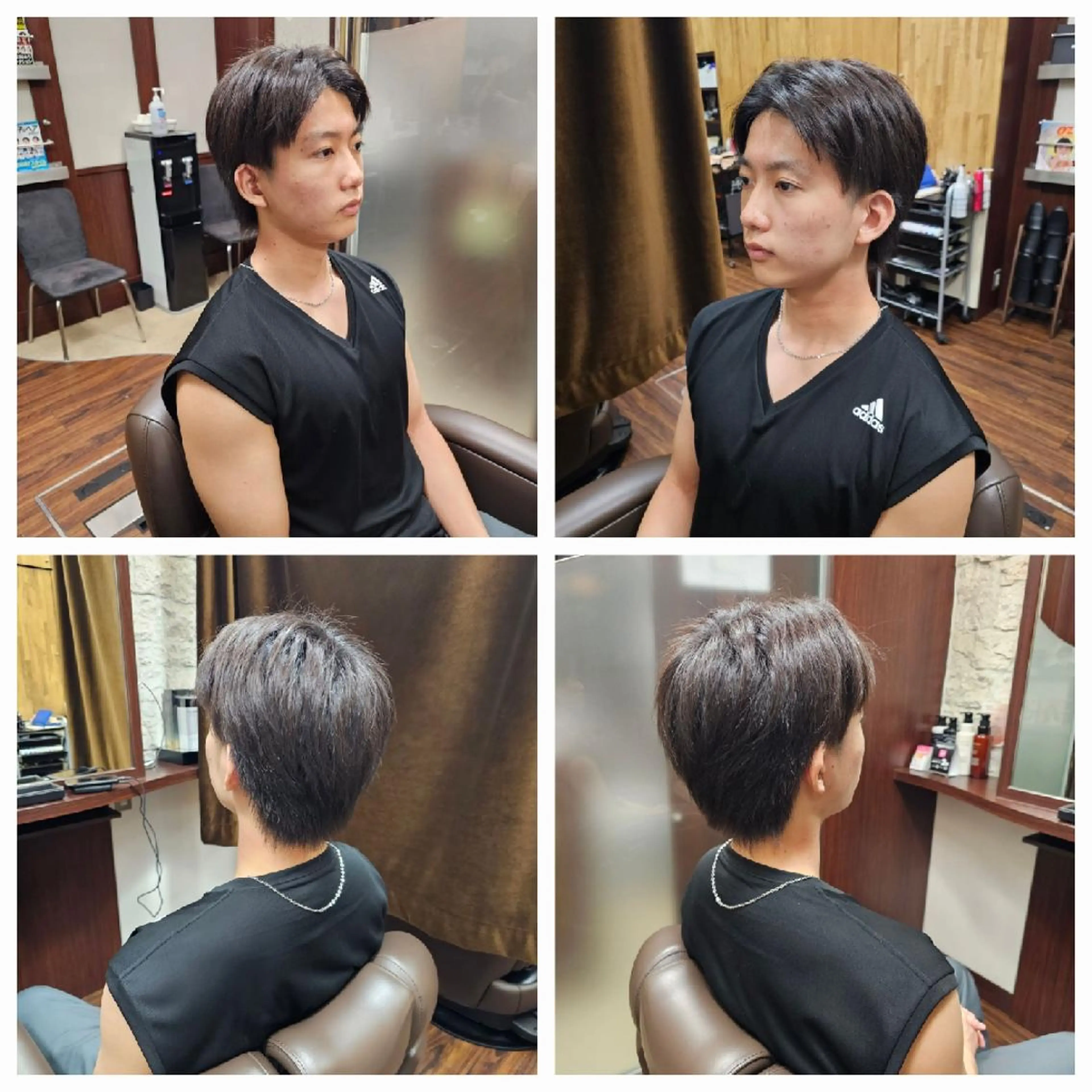 ミディアム メンズ 💈メンズカット 💈鈴木将希のヘアスタイル