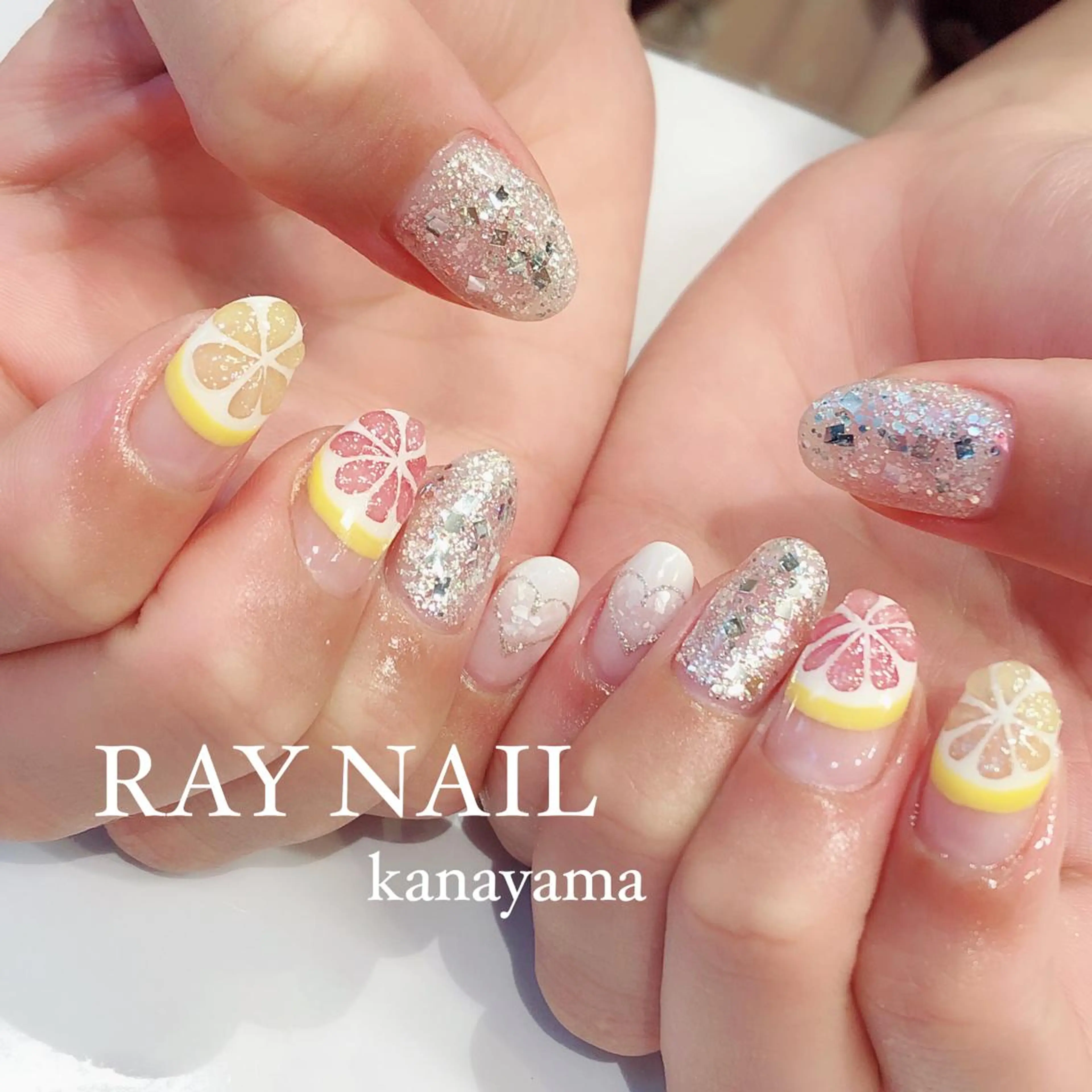 ネイル Arowa 伊田のネイルデザイン