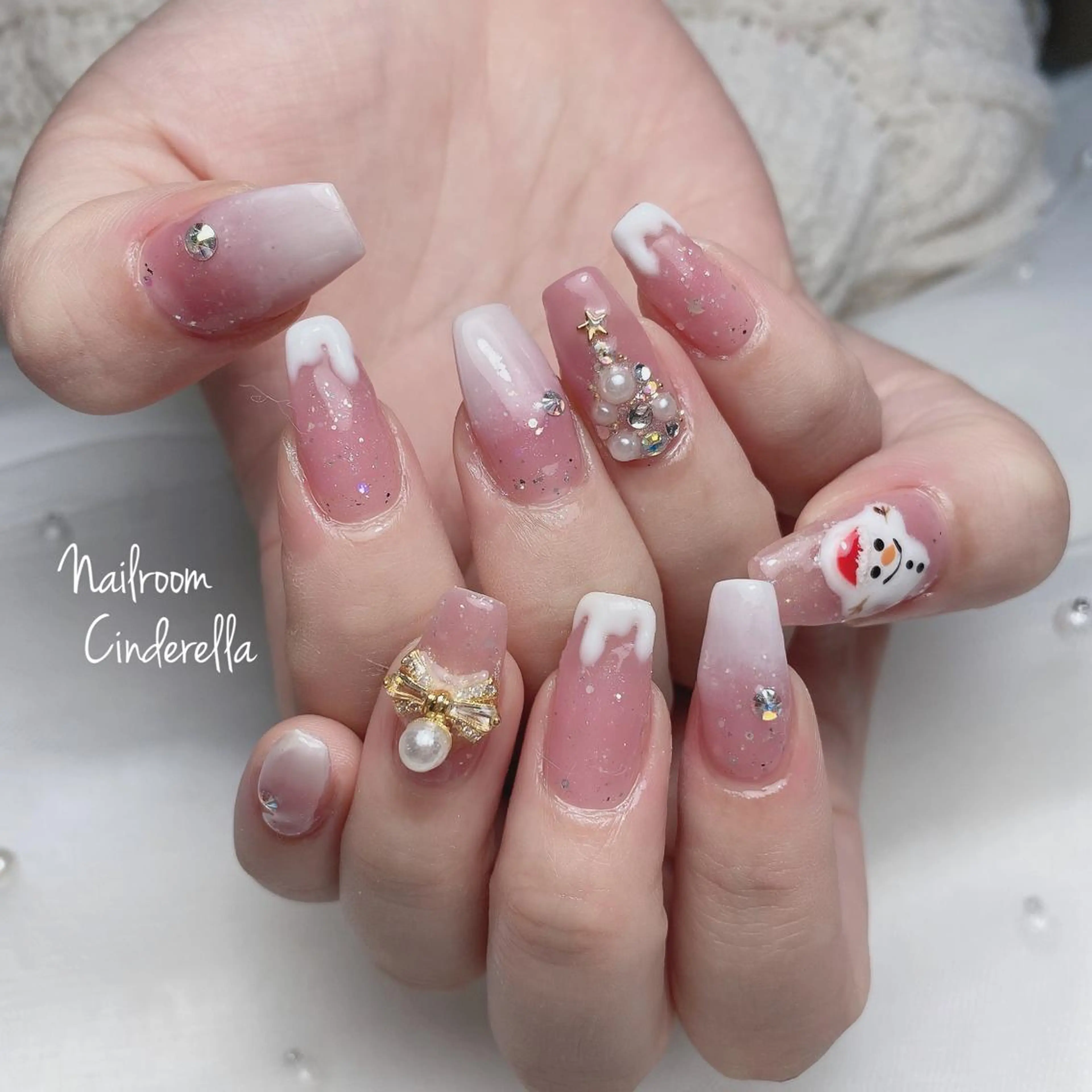ネイル 冬ネイル Nailroom. Cinderellaのネイルデザイン