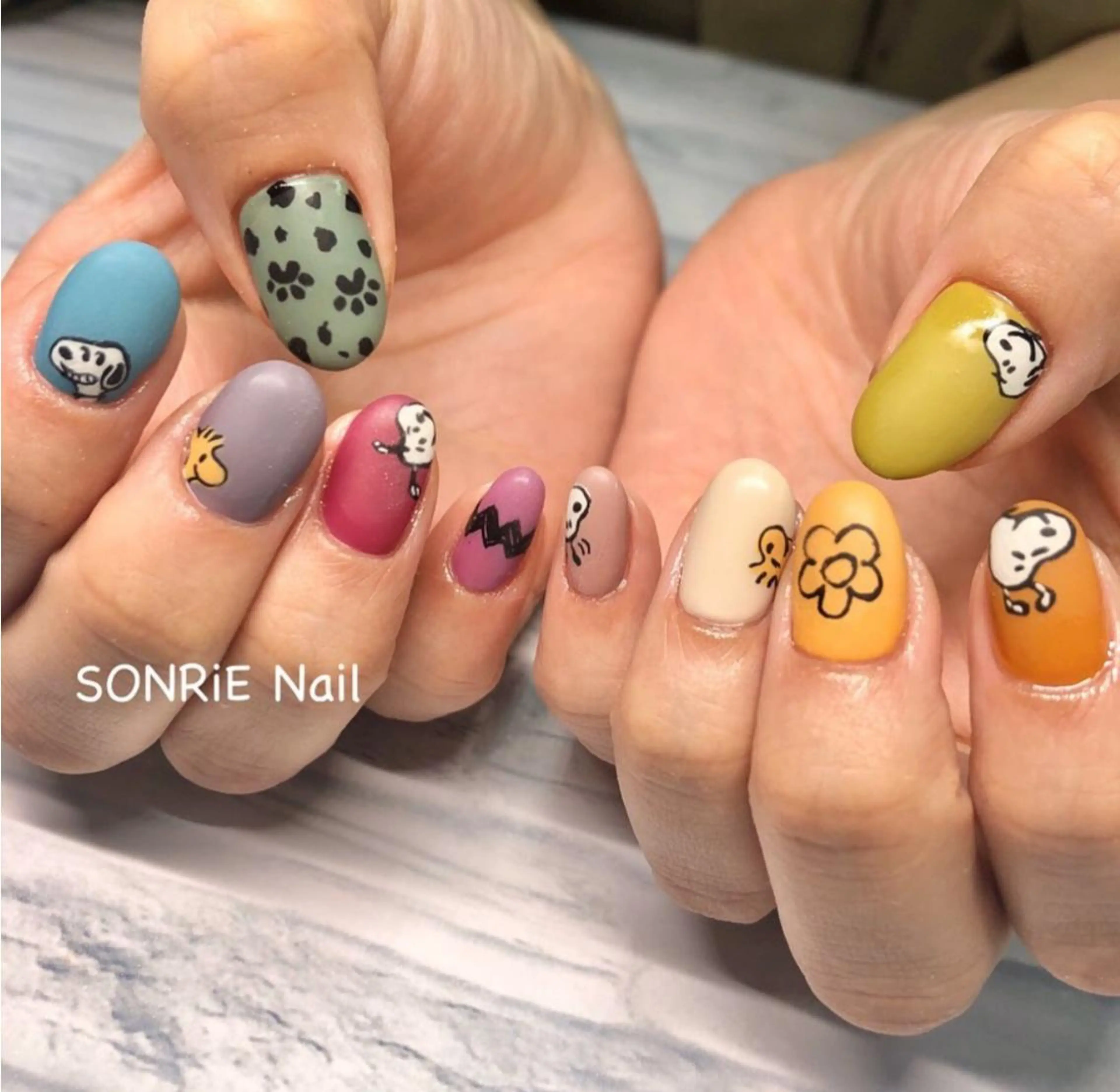 ネイル 豊橋美容院 ソンリエのヘアスタイル