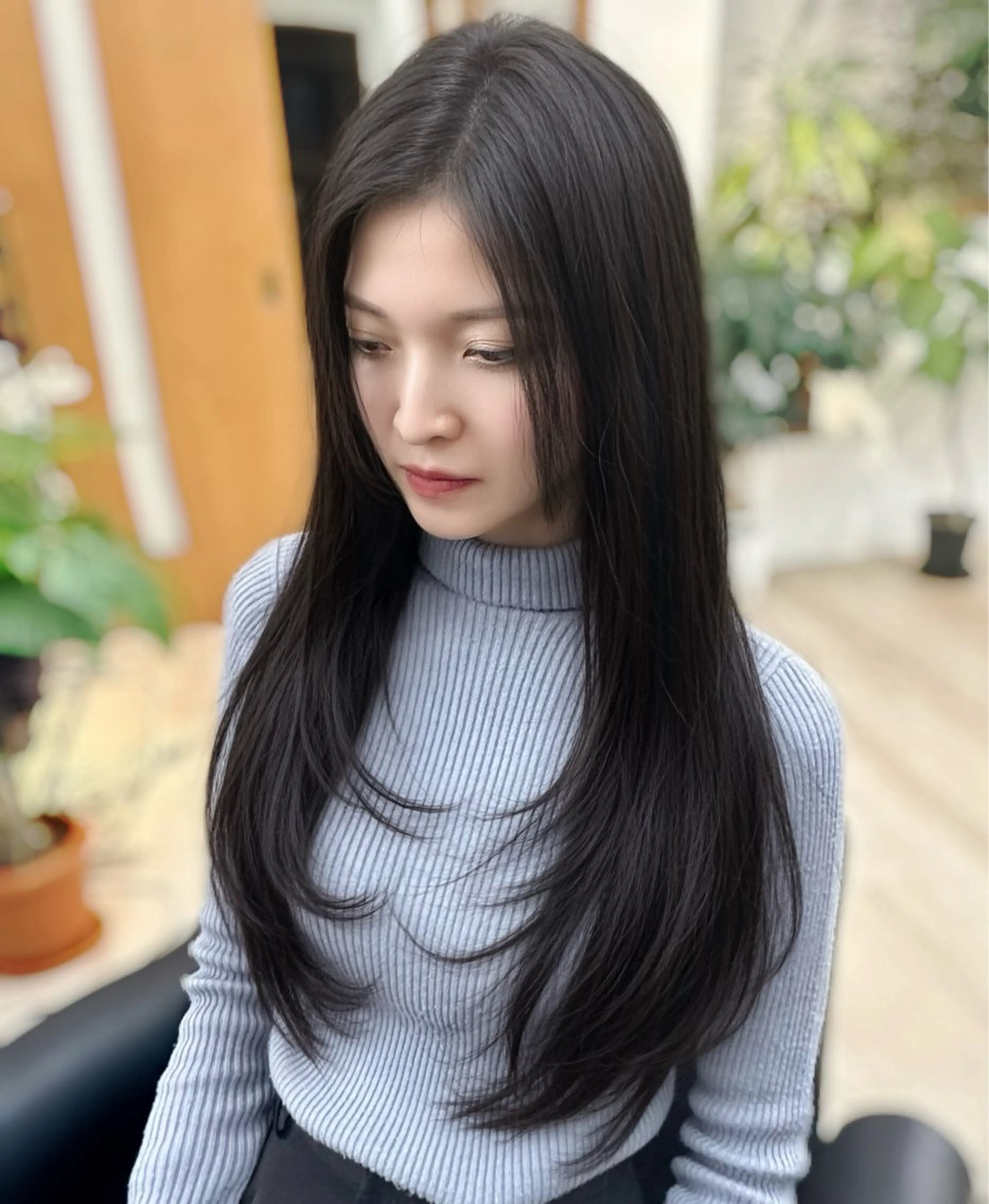 ロング カット ヘアカラー 村井隆仁/上品/ 海外風/栄/矢場町のヘアスタイル