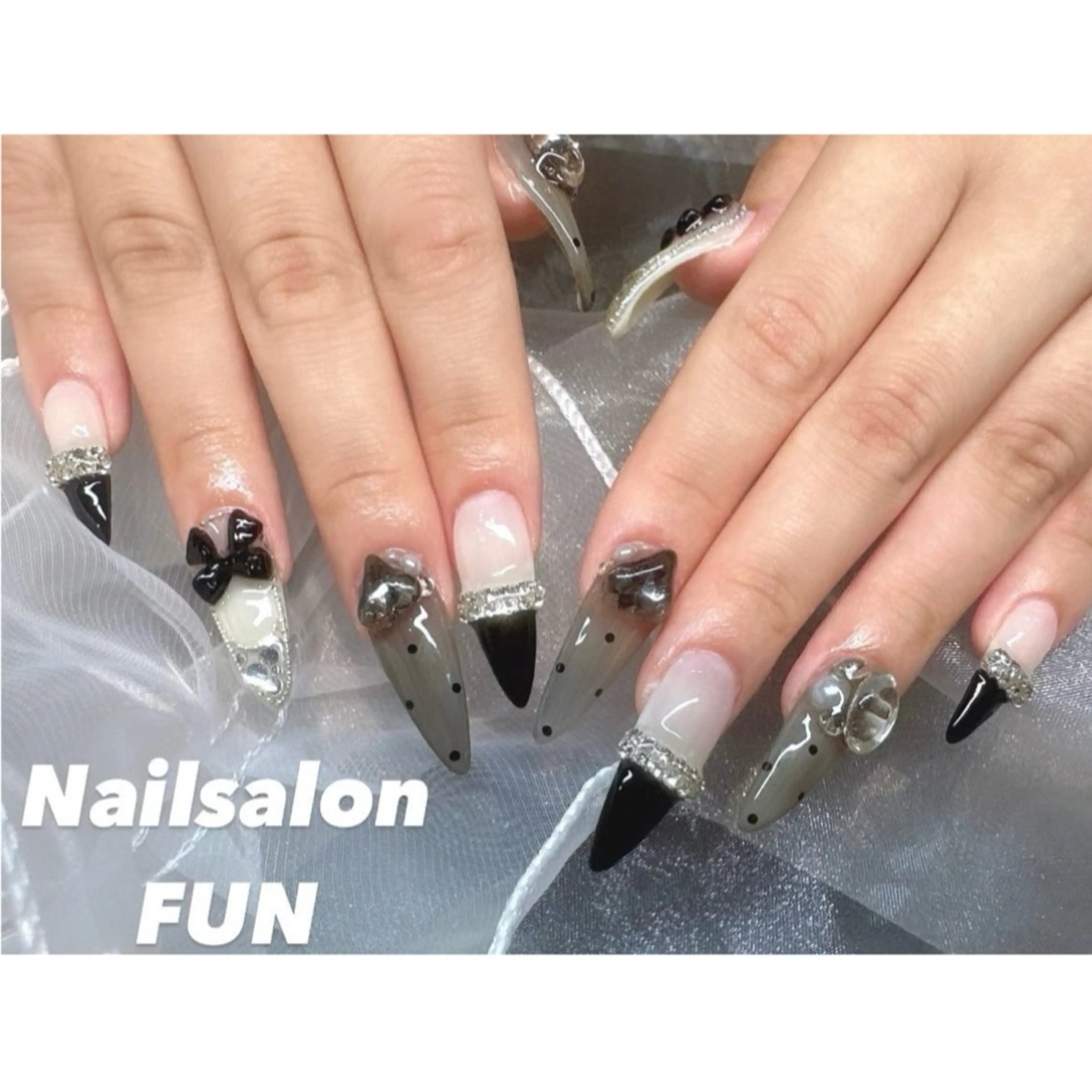 ネイル アートネイル ロングネイル メンズネイル ショートネイル ネイルチップ Nailsalon FUN🌈のネイルデザイン