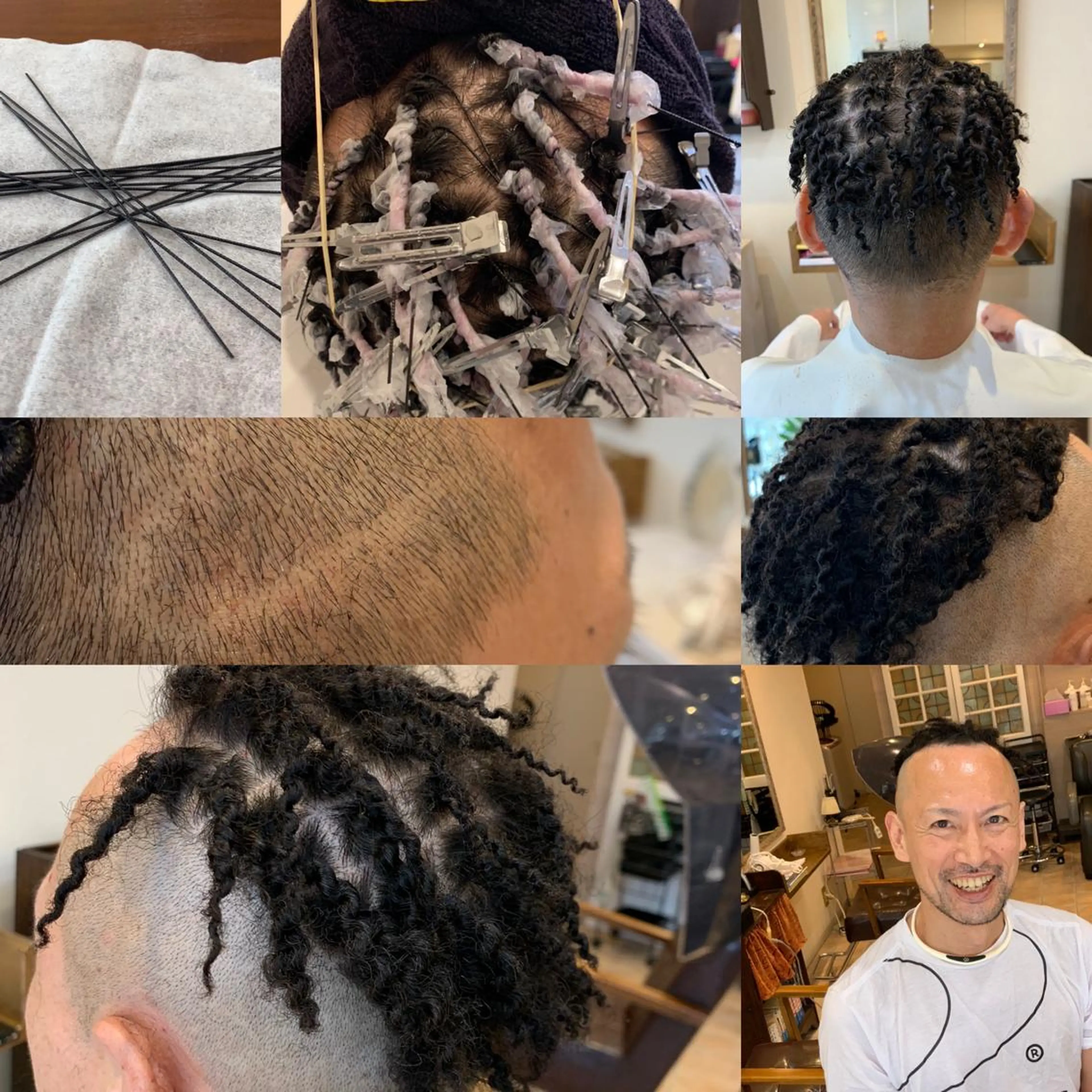 ショート パーマ メンズ HAIR LA COUPE所属・佐藤 俊夫のヘアスタイル