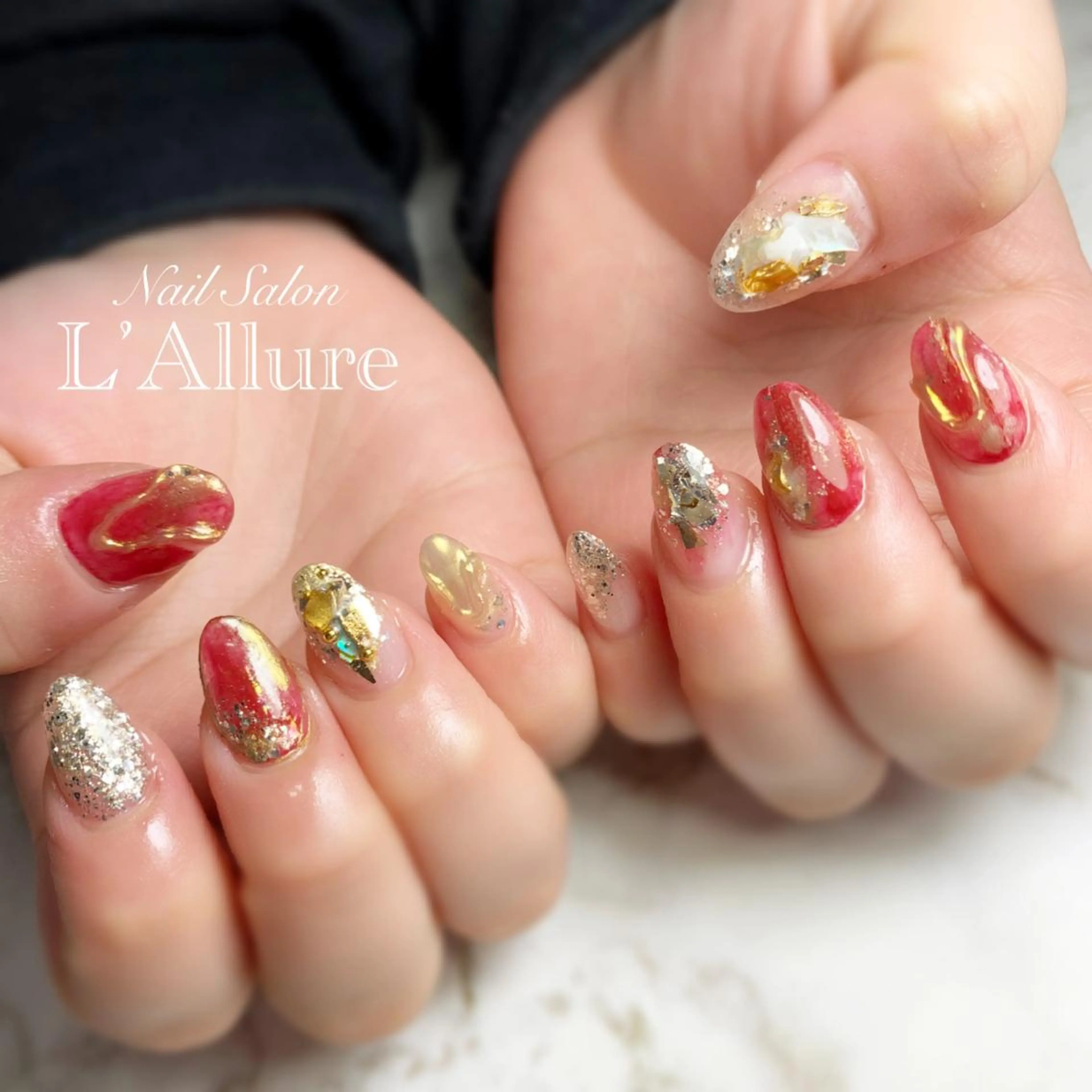 ネイル ハンドネイル Nail Salon L’Allureのネイルデザイン