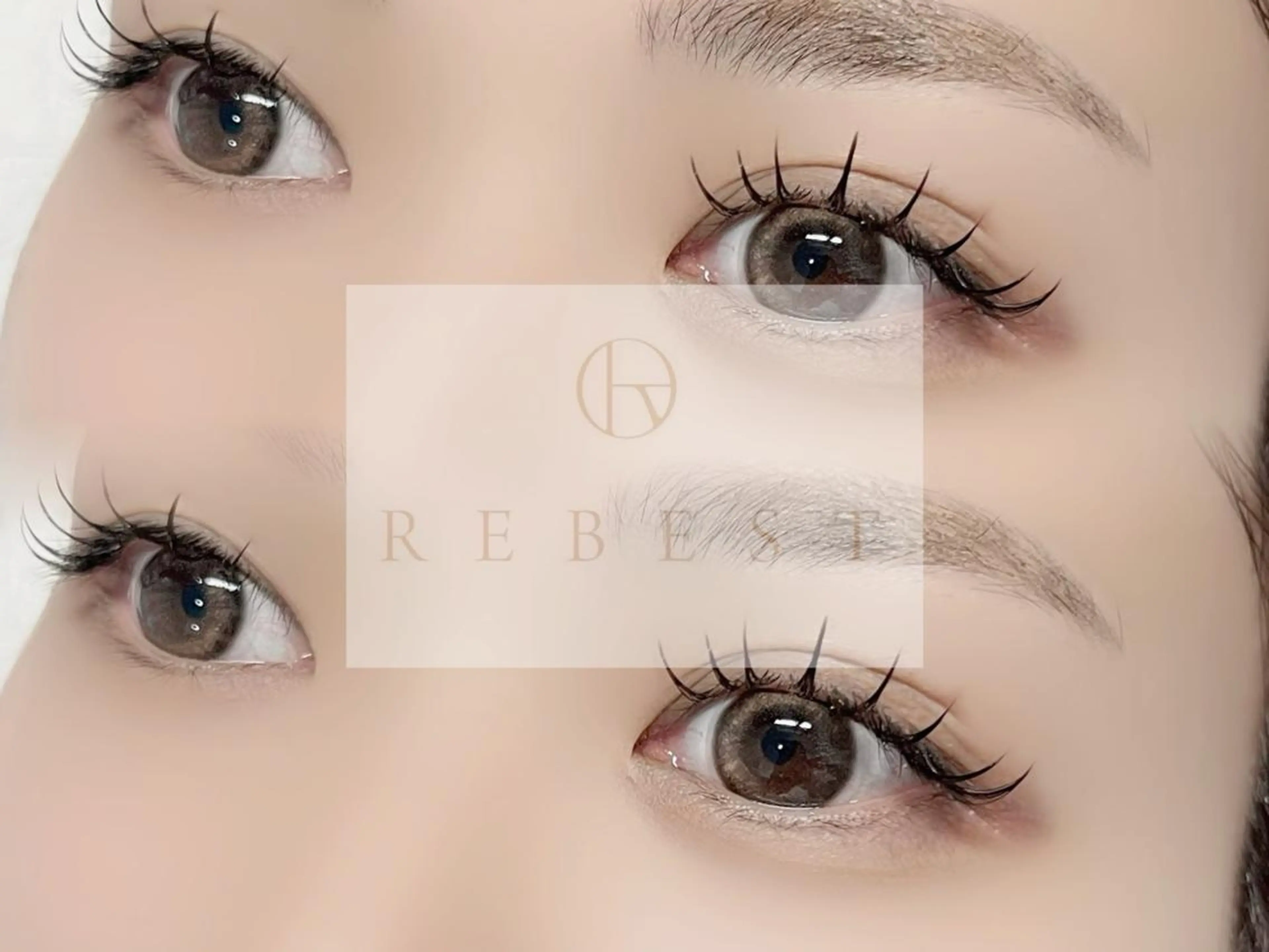 マツエク・マツパ マツエク REBEST 四條畷店のマツエク・マツパデザイン