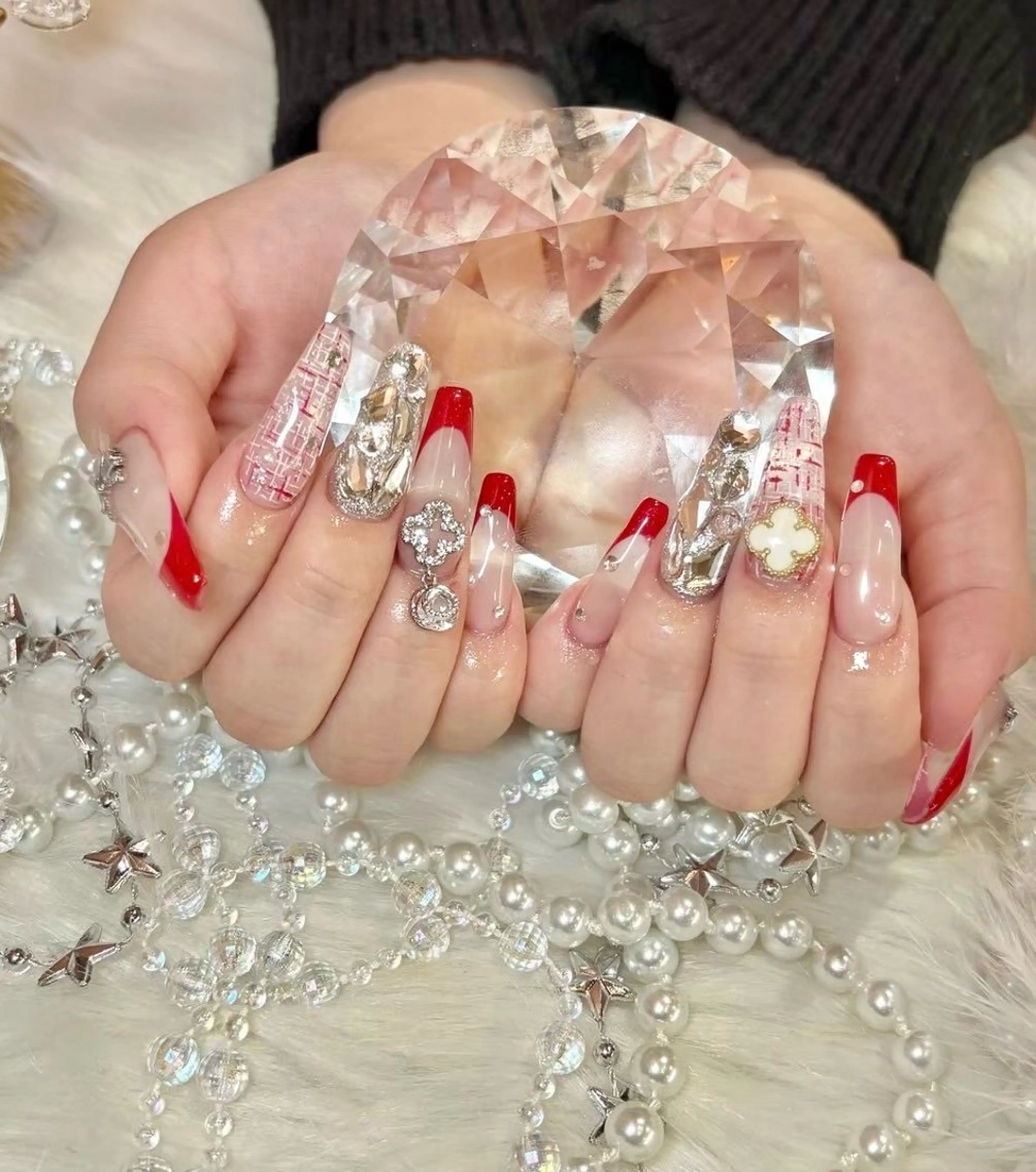 ロング mionail 八木のネイルデザイン