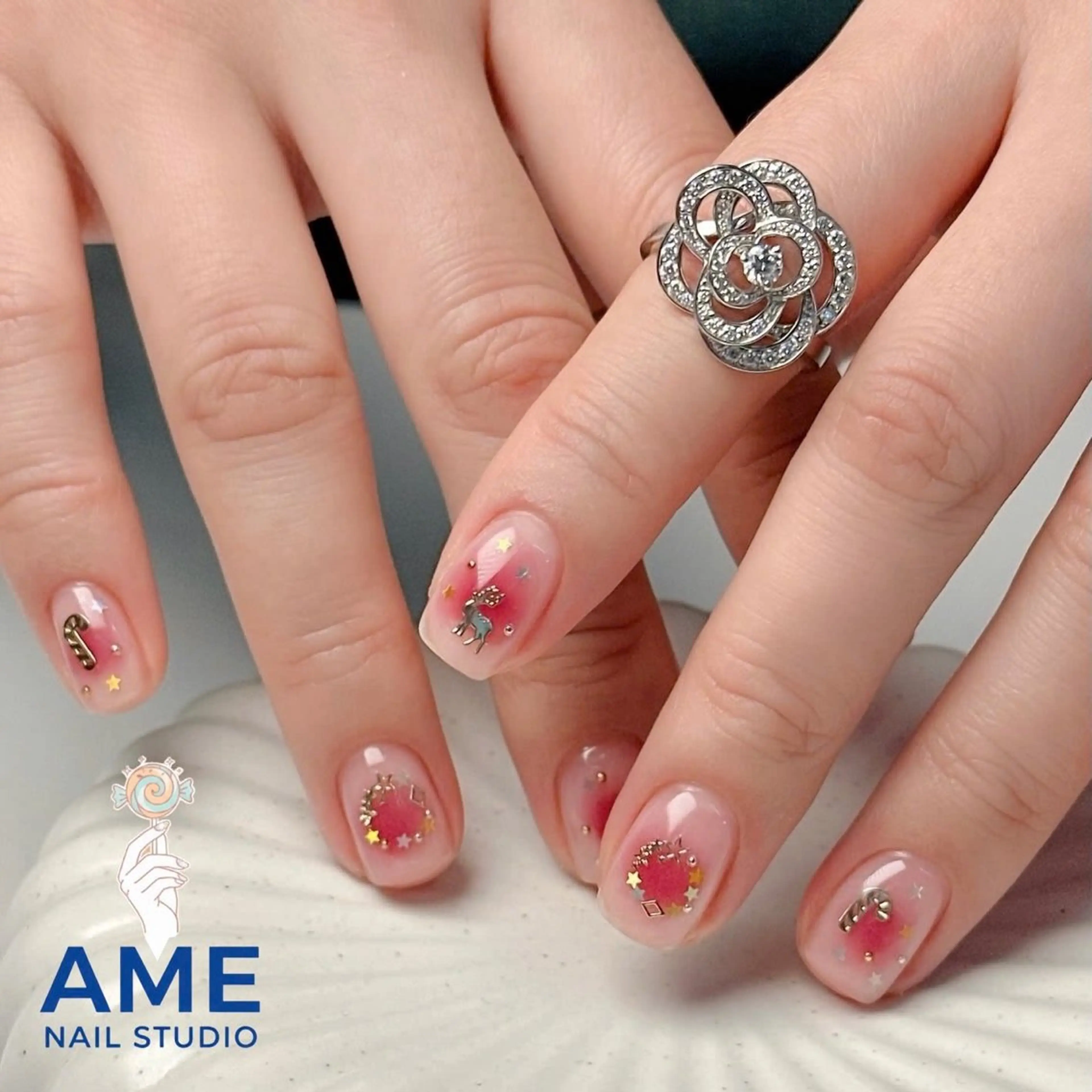 ネイル ハンドネイル ハンドケア AME NAIL STUDIO小山店のネイルデザイン