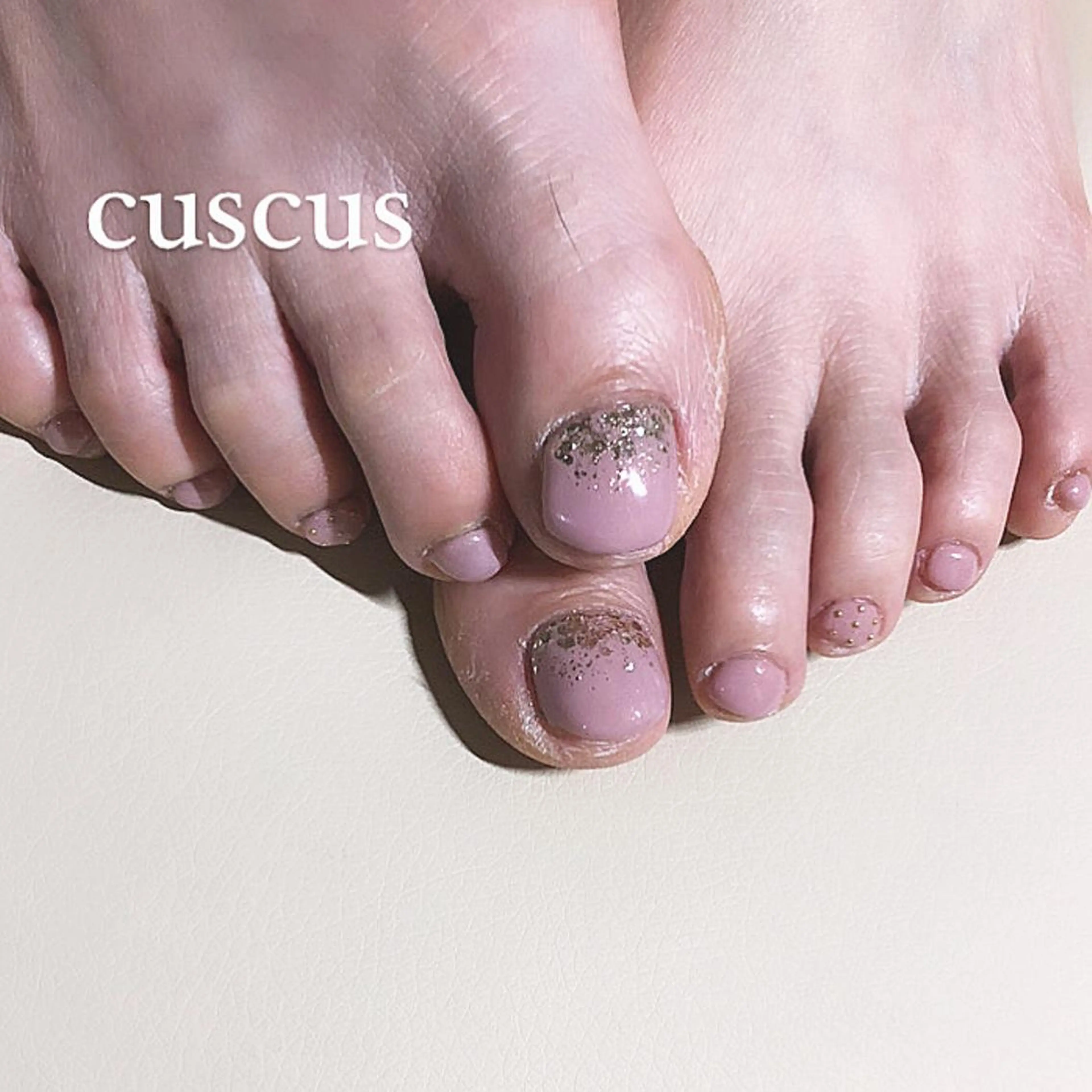 ネイル フットネイル ＣＵＳＣＵＳ …ｔ.akiのネイルデザイン