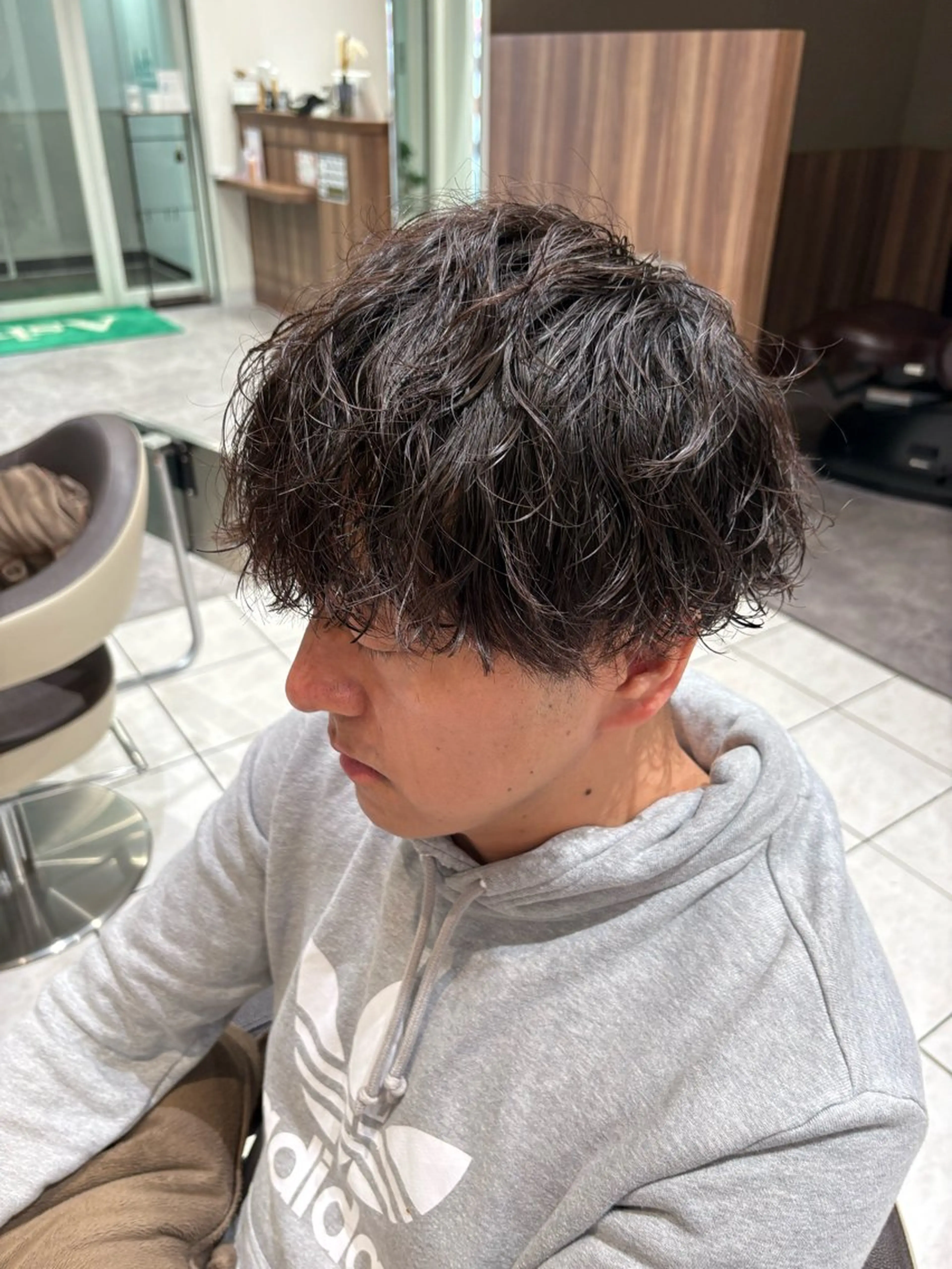 パーマ メンズ 荻巣 うららのヘアスタイル