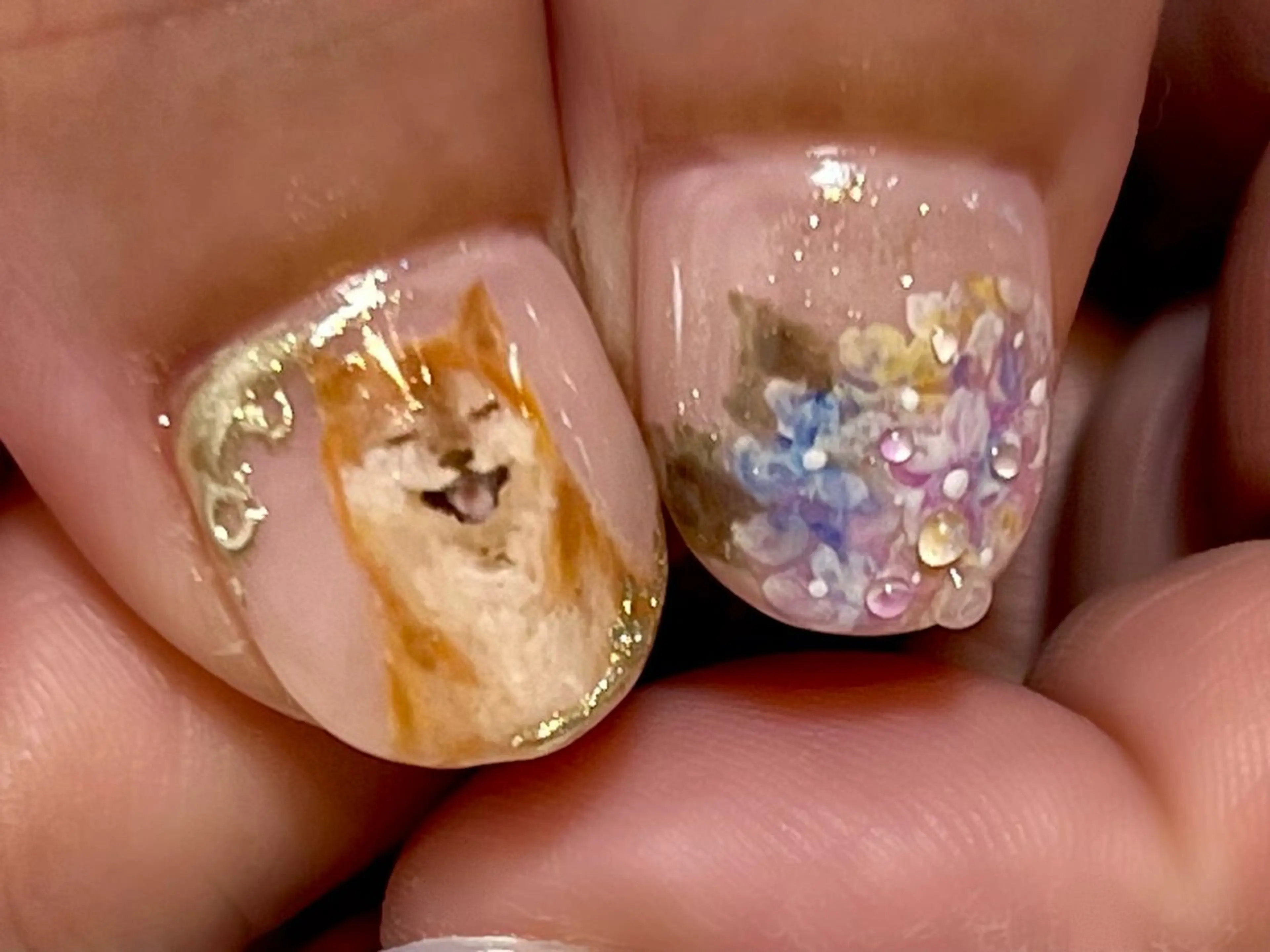 ネイル フットネイル FIORITURA Maikoのネイルデザイン