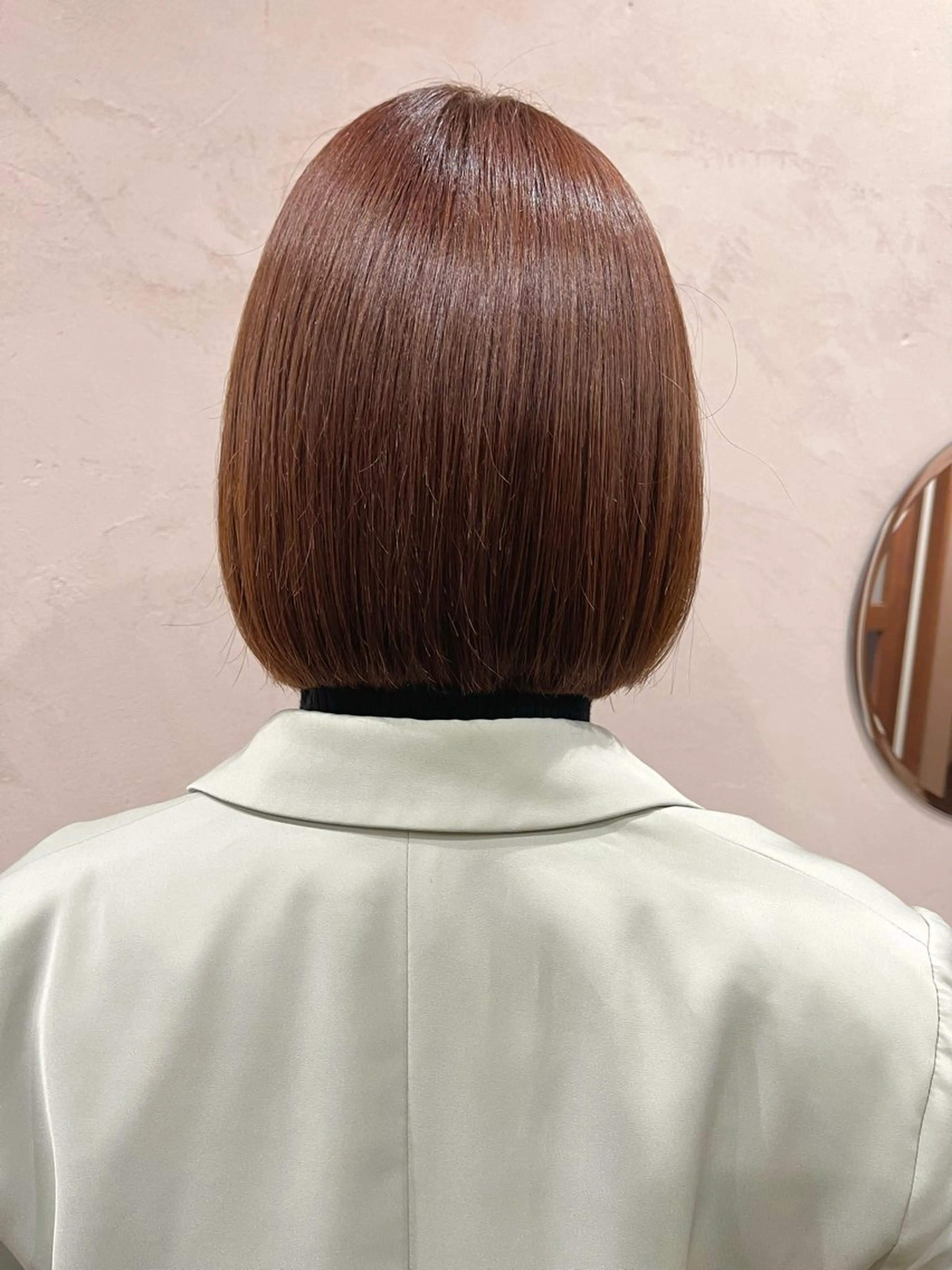 ショート カラー 透明感カラー ピンクカラー ボブ あゆみ /sopiのヘアスタイル