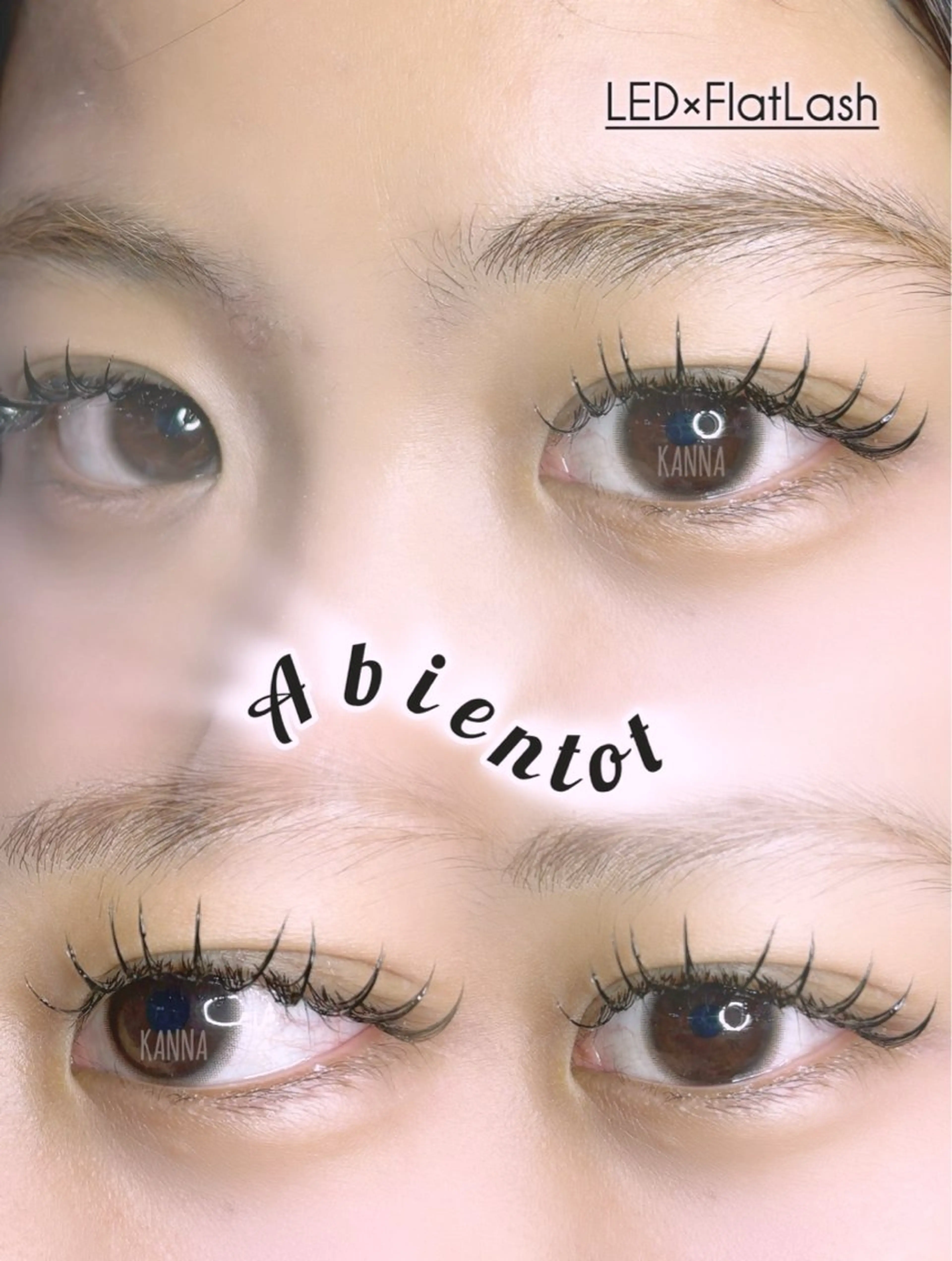 マツエク・マツパ Abientot Kannaのマツエク・マツパデザイン