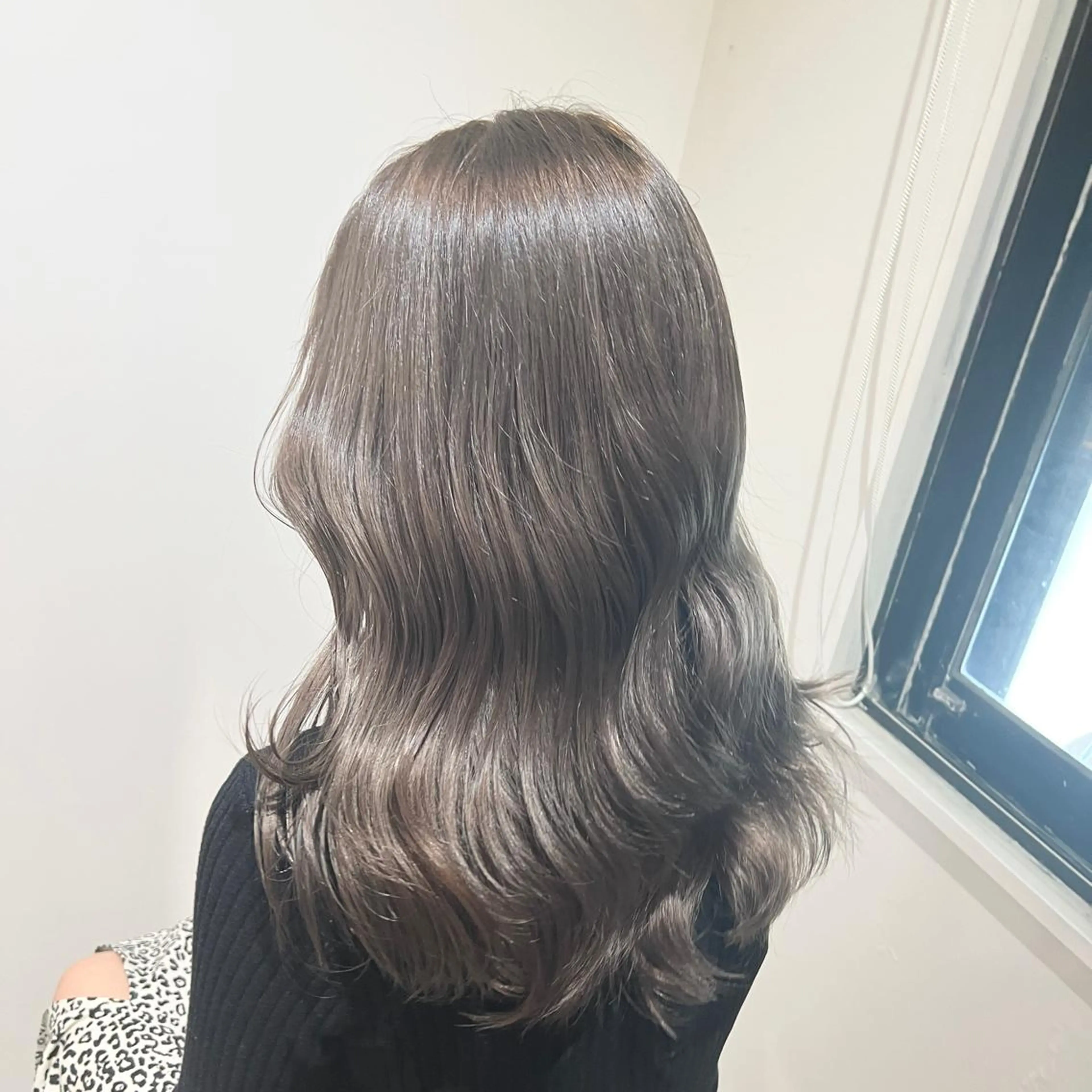 セミロング カラー 髪質改善/韓国ヘア 顔まわり特化yutoのヘアスタイル