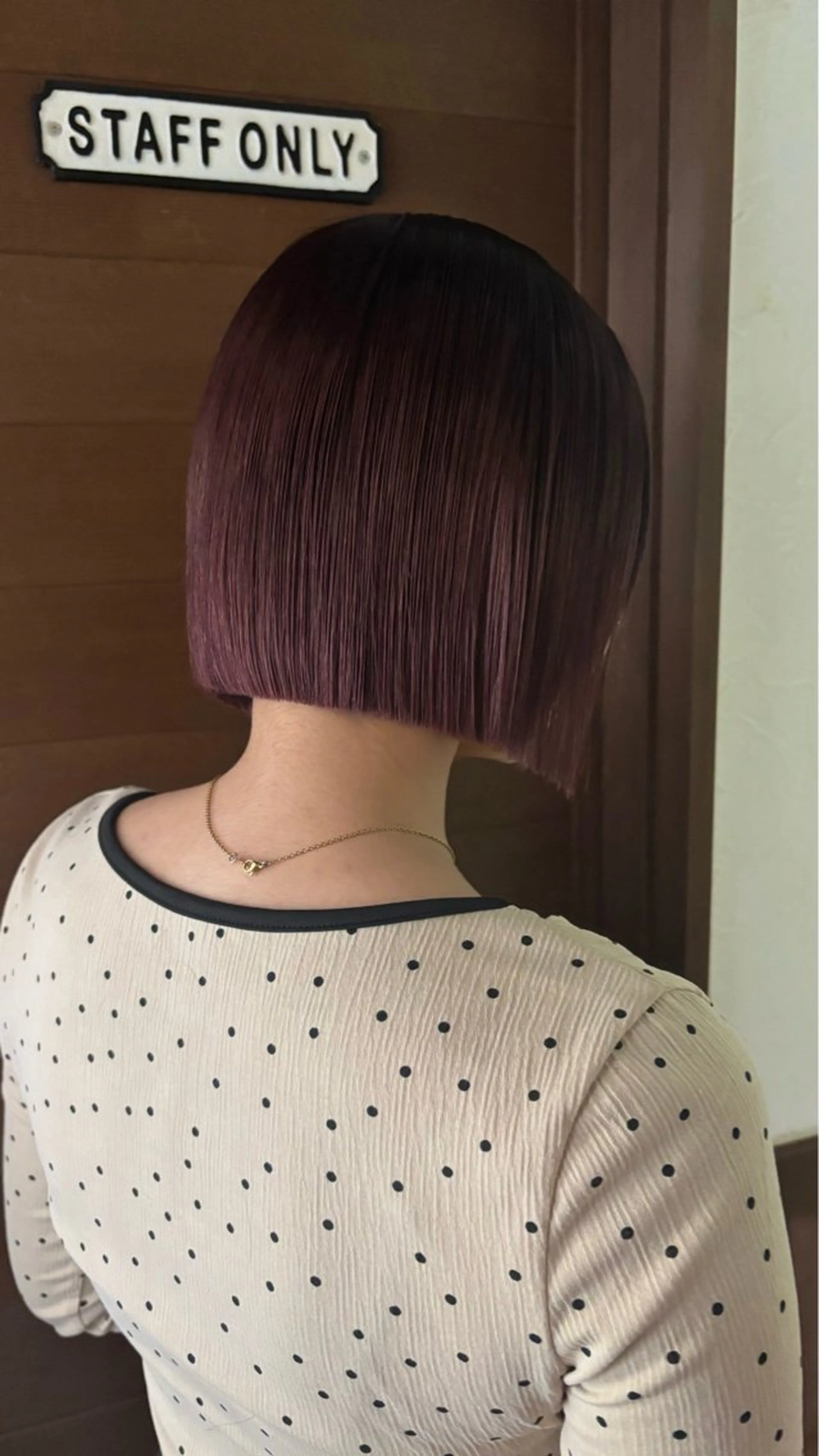 ショート ボブ カット TAP /金沢市 瀧川優羽 ໒꒱· ﾟのヘアスタイル