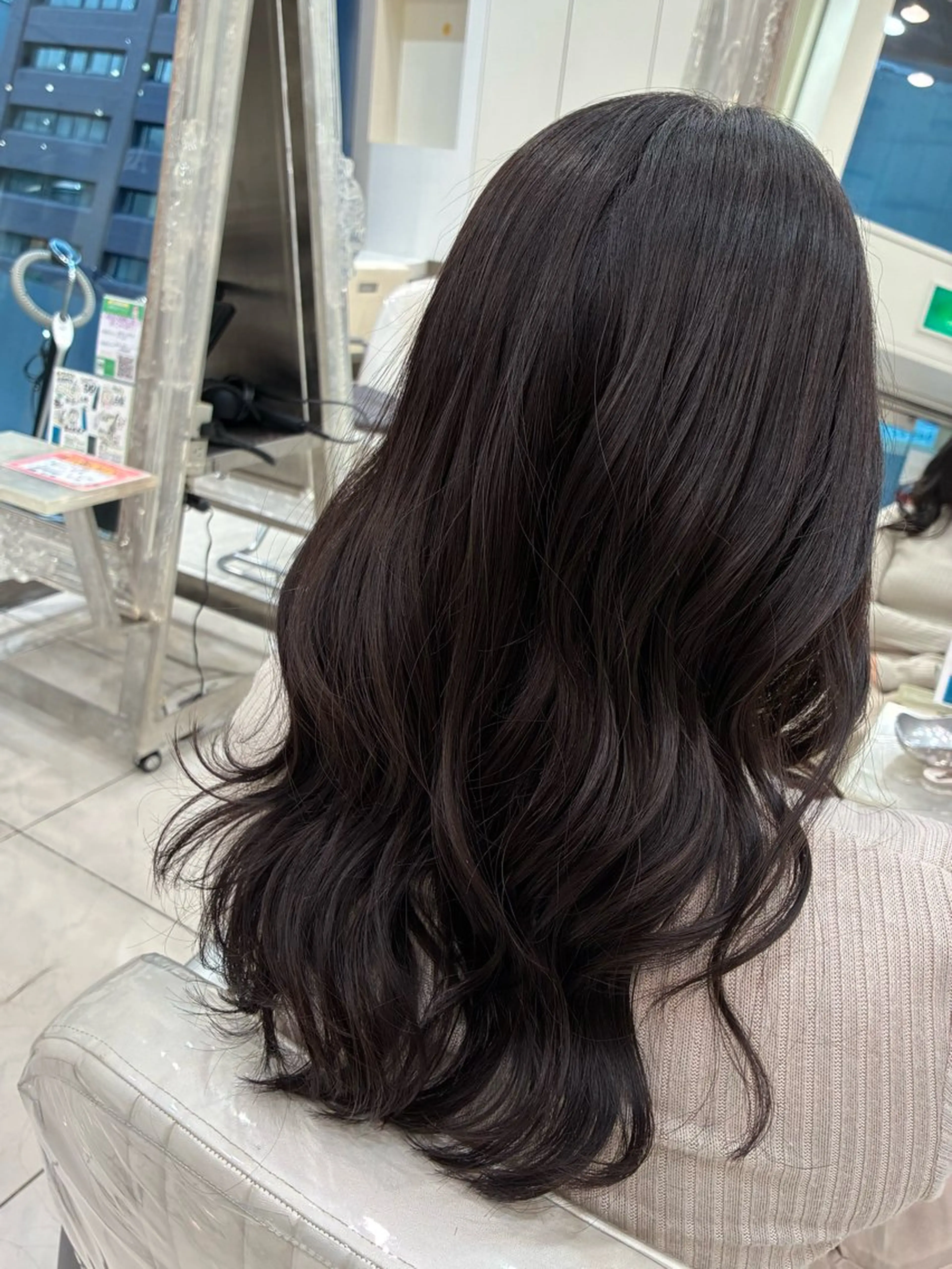 ロング カラー カット ヘアカラー トップスタイリスト 石川みやびのヘアスタイル