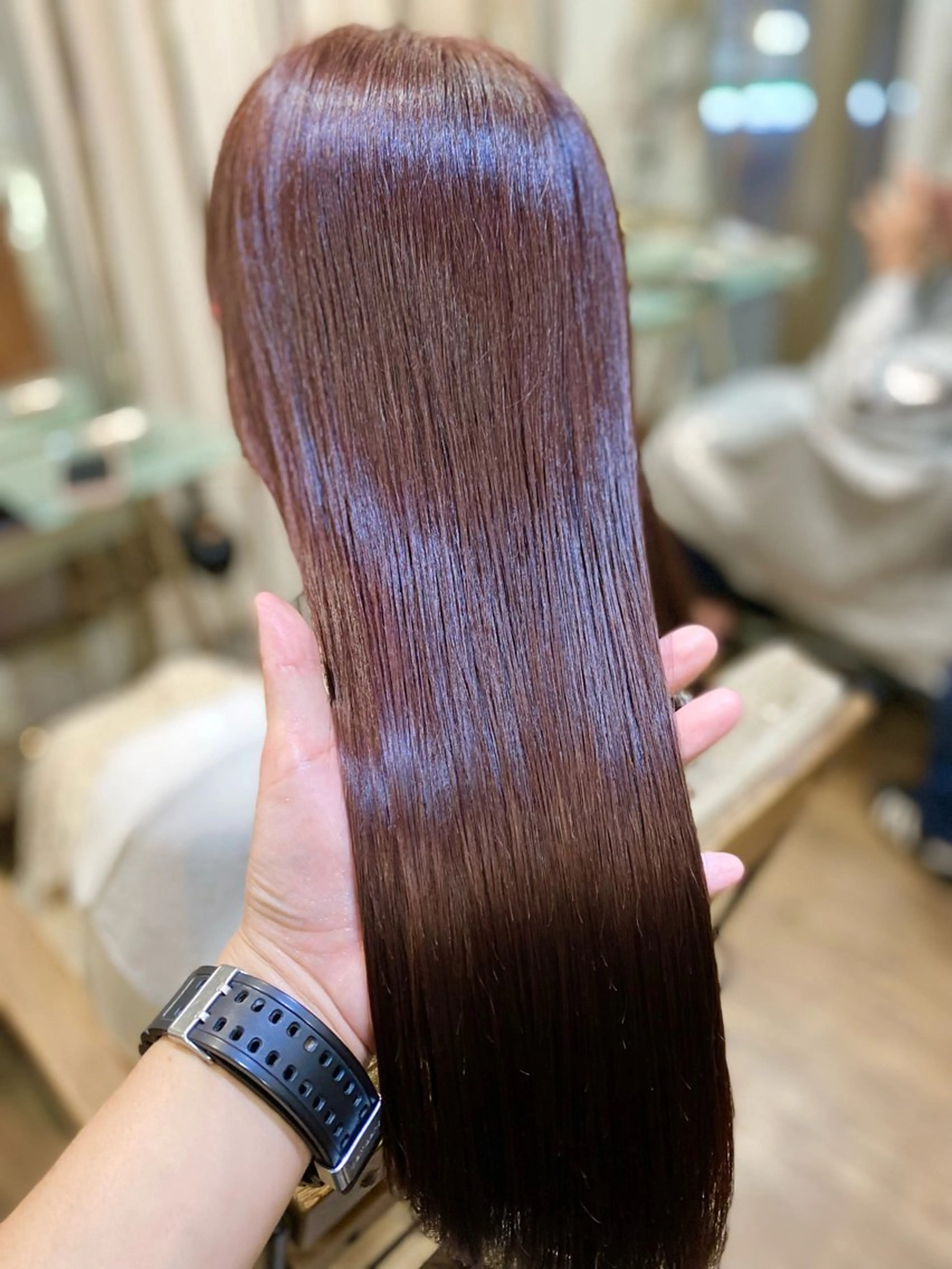 セミロング カラー パーマ ヘアアレンジ ベージュカラー ピンクカラー ピンクベージュ 髪質改善 縮毛矯正 👑指名率No.1 👑坂口飛翔のヘアスタイル